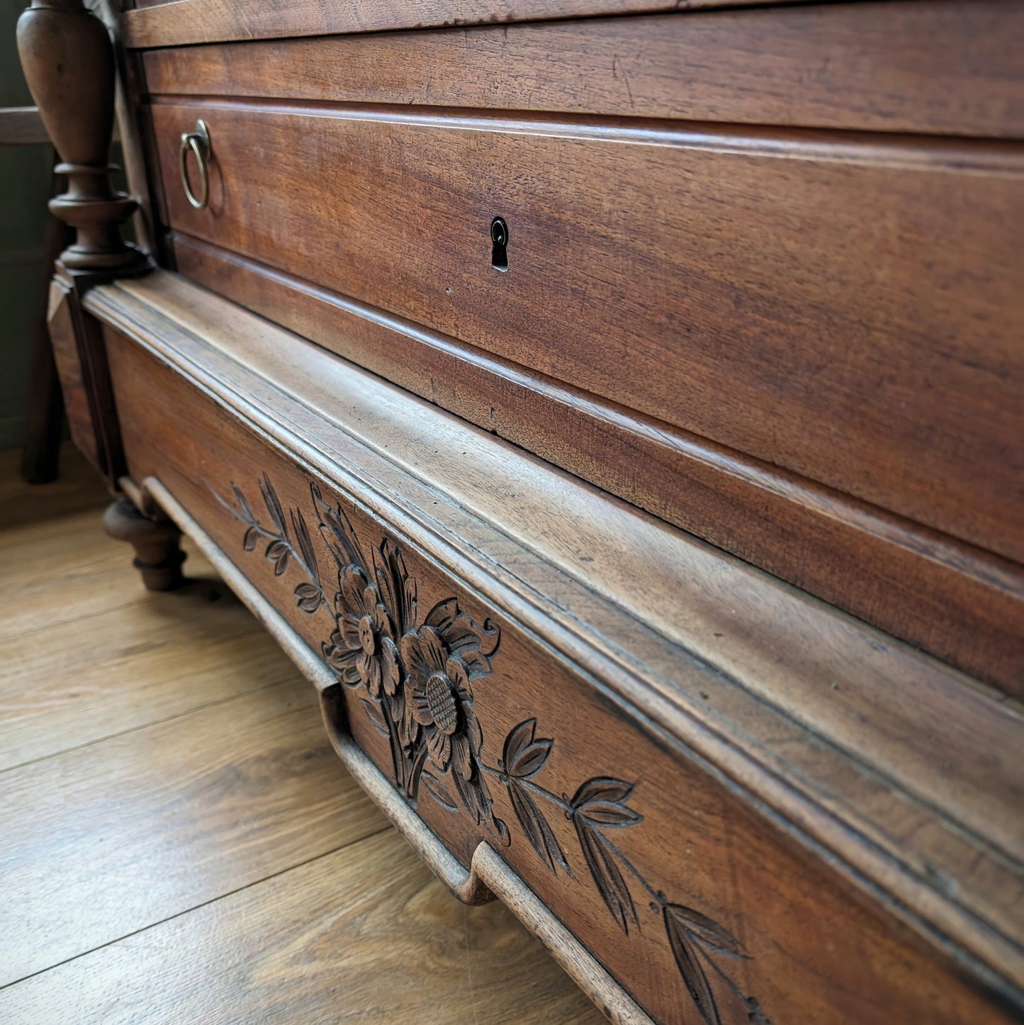 Antique Marble Top French Commode
