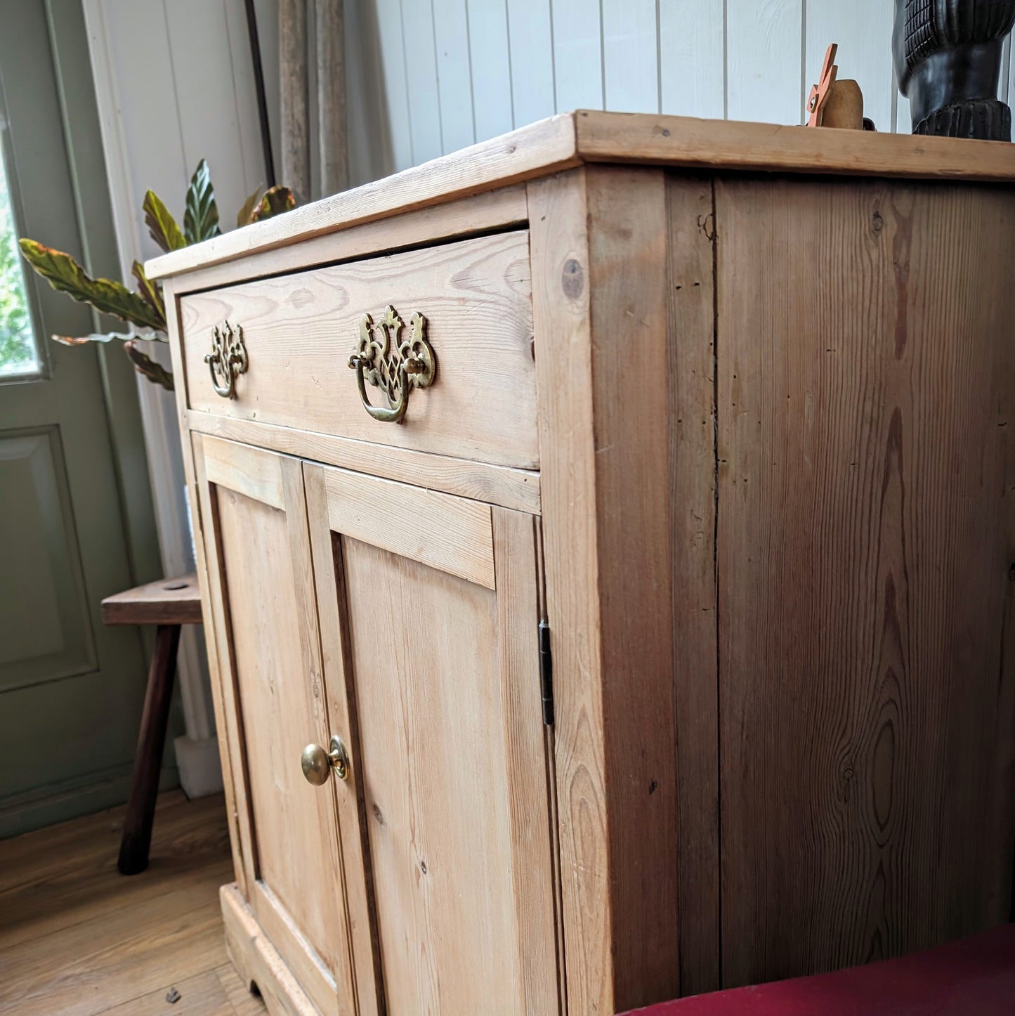 Small Victorian Pine Cupboard