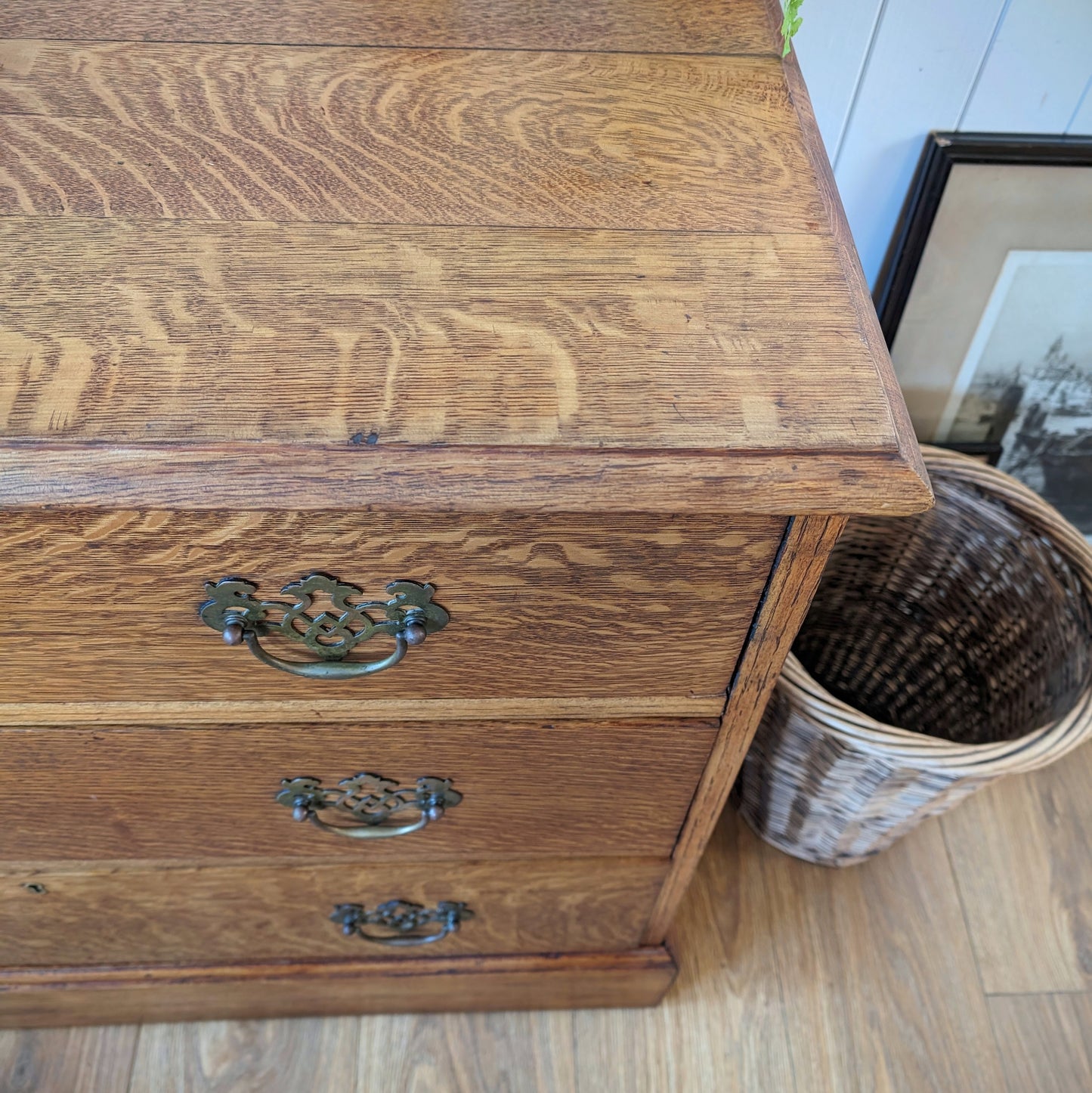 Antique Oak Chest of Drawers