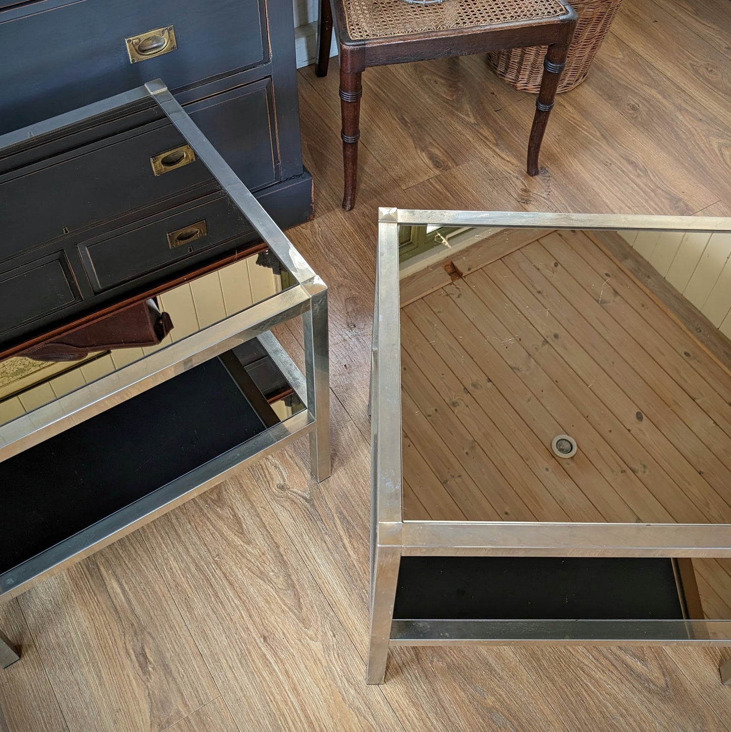 Pair of Mid Century Side Tables