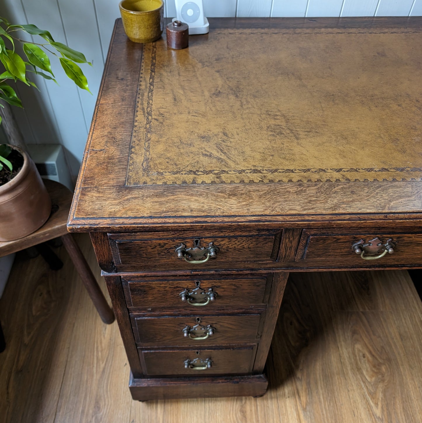 Antique American Oak Desk