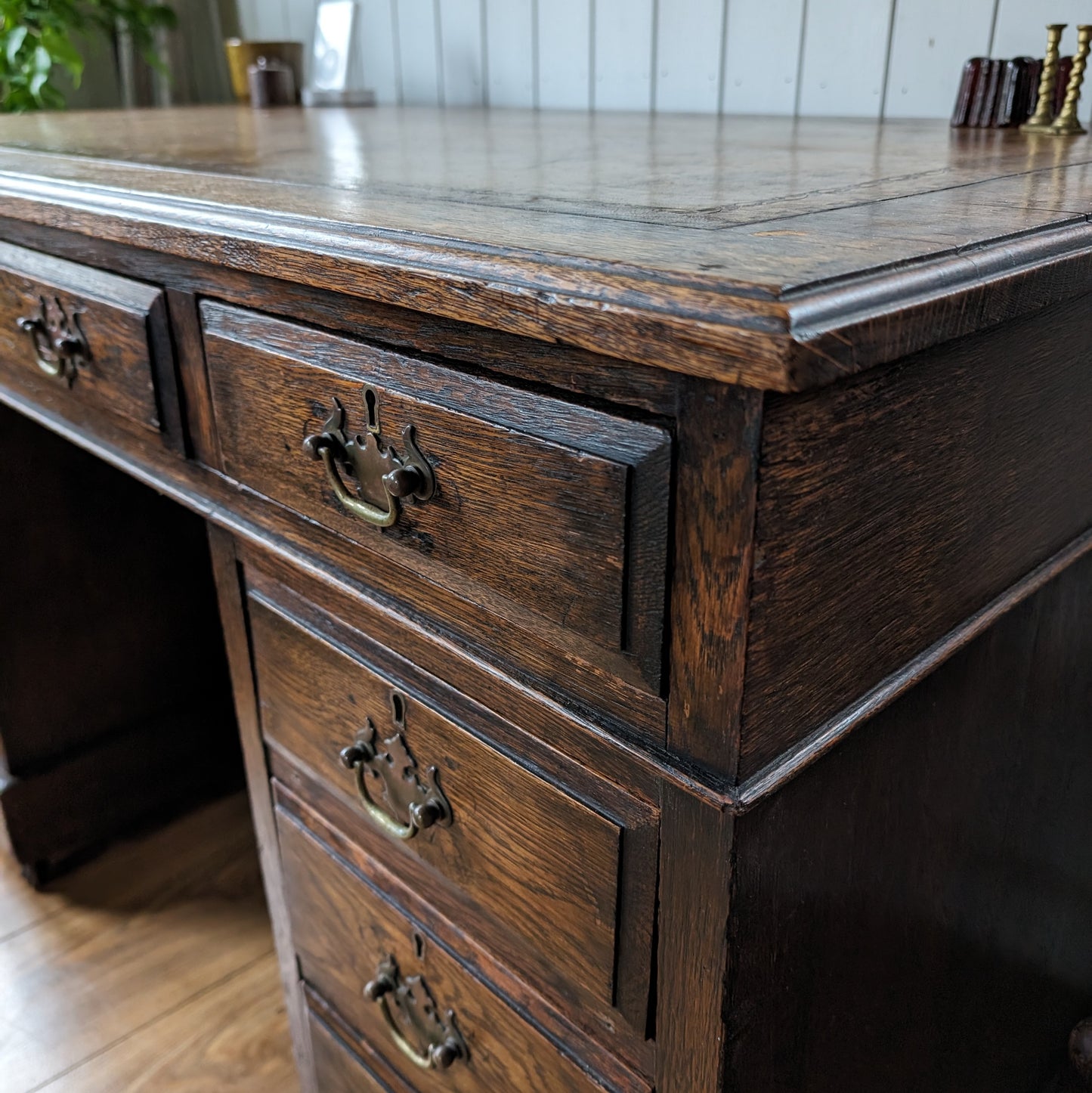 Antique American Oak Desk