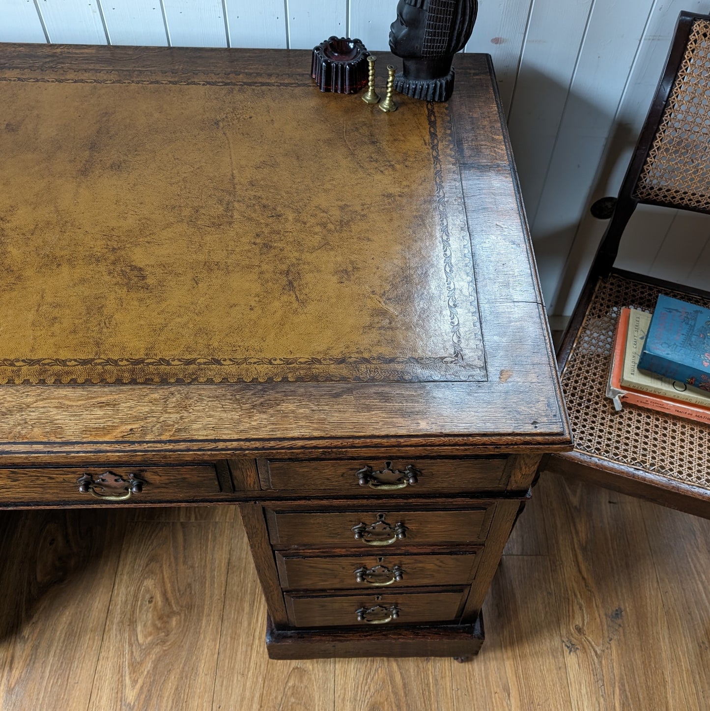Antique American Oak Desk