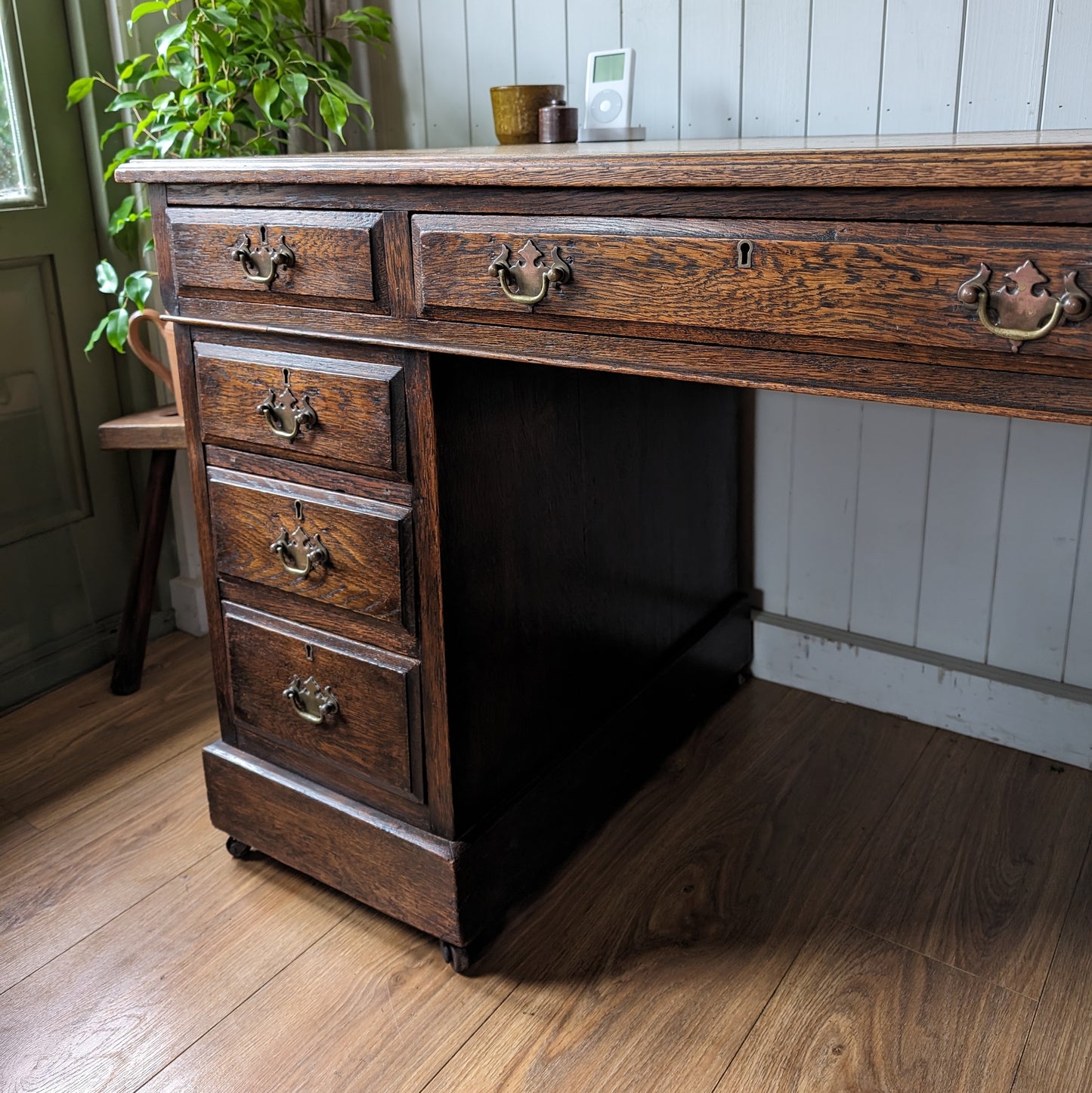 Antique American Oak Desk