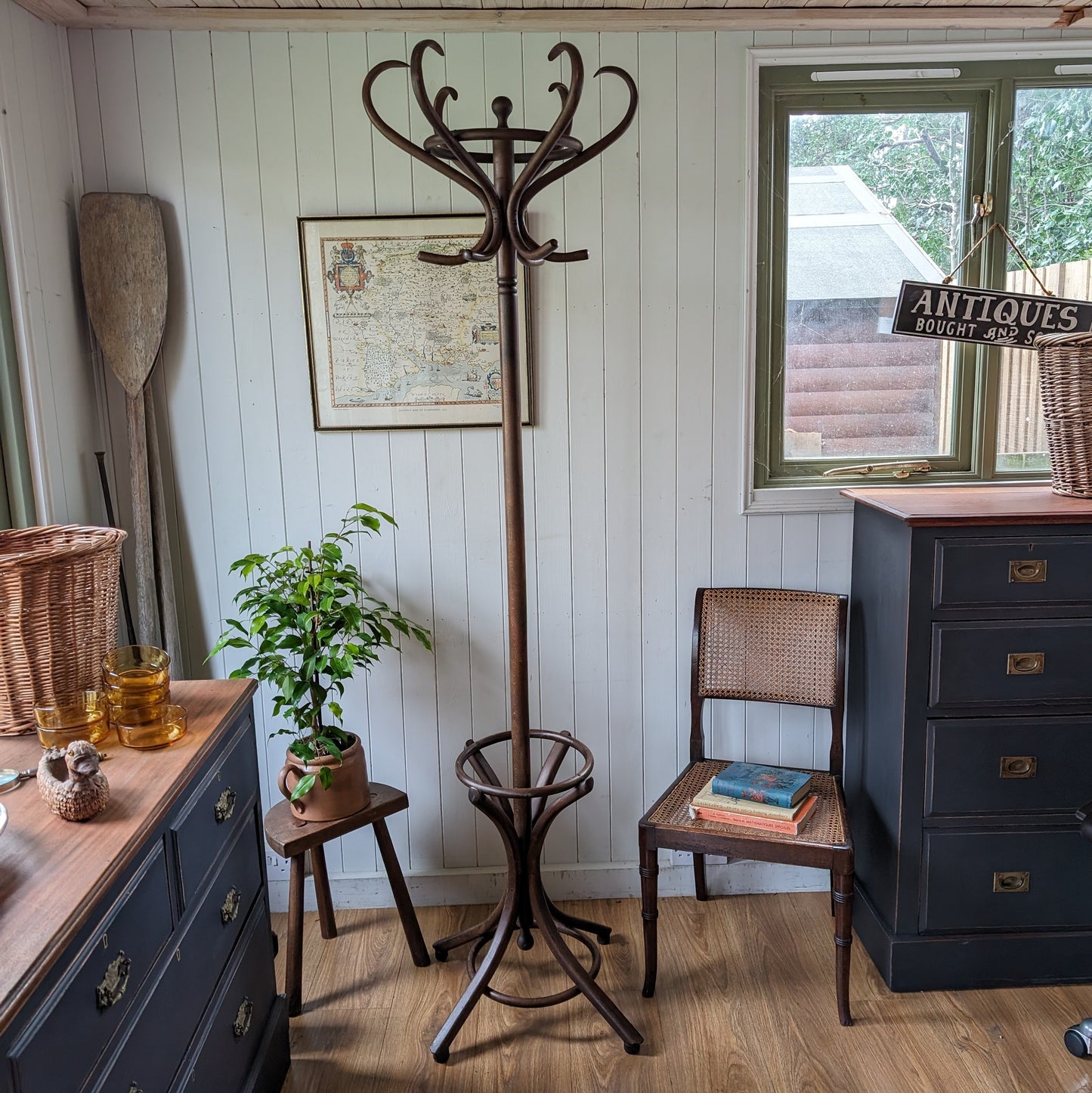 Antique Bentwood Coat Stand