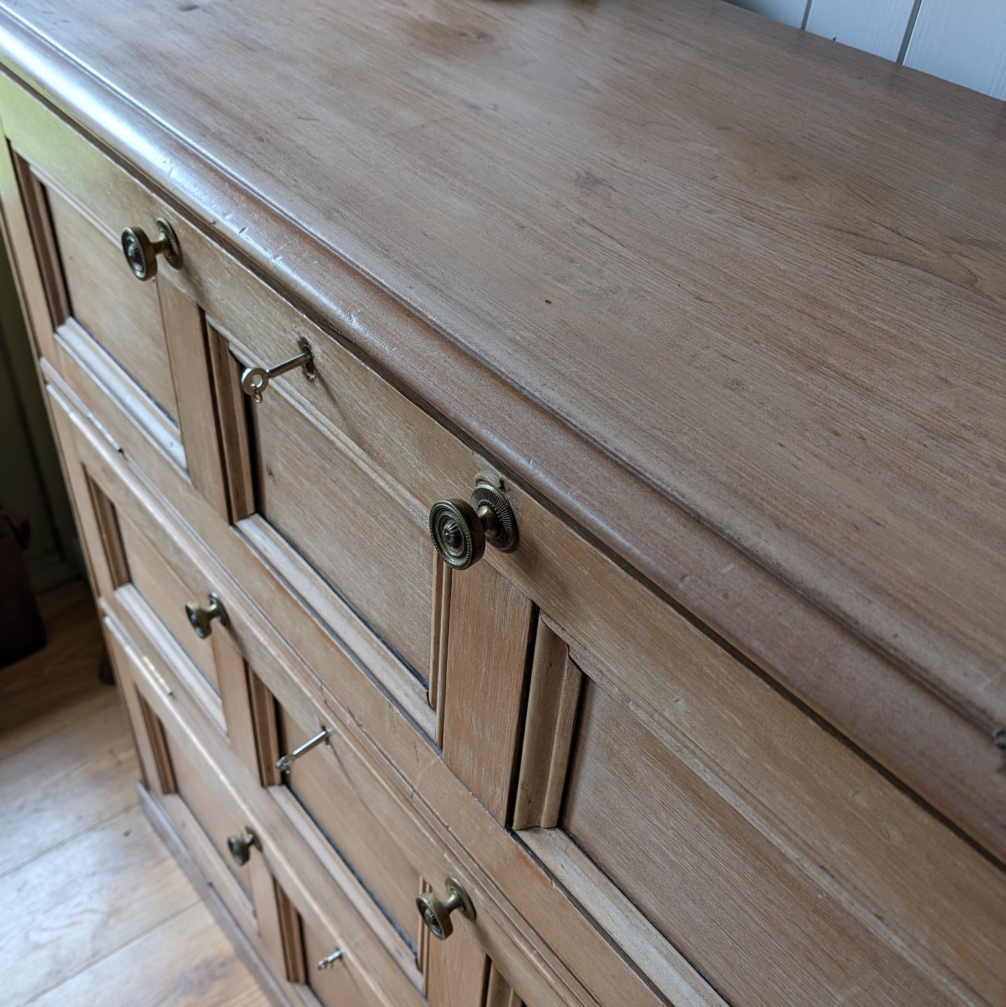 Large Antique Pine Cupboard