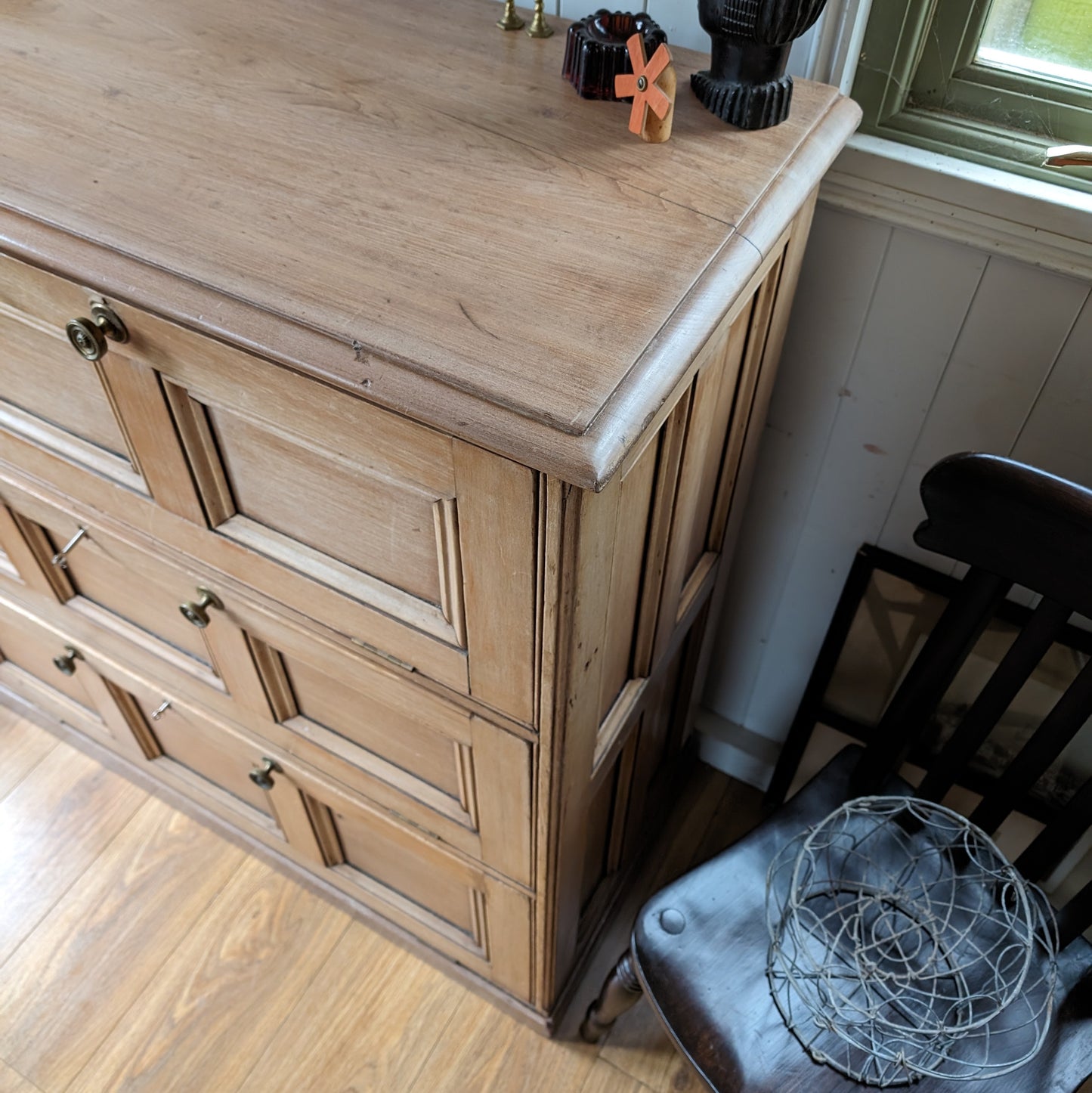 Large Antique Pine Cupboard