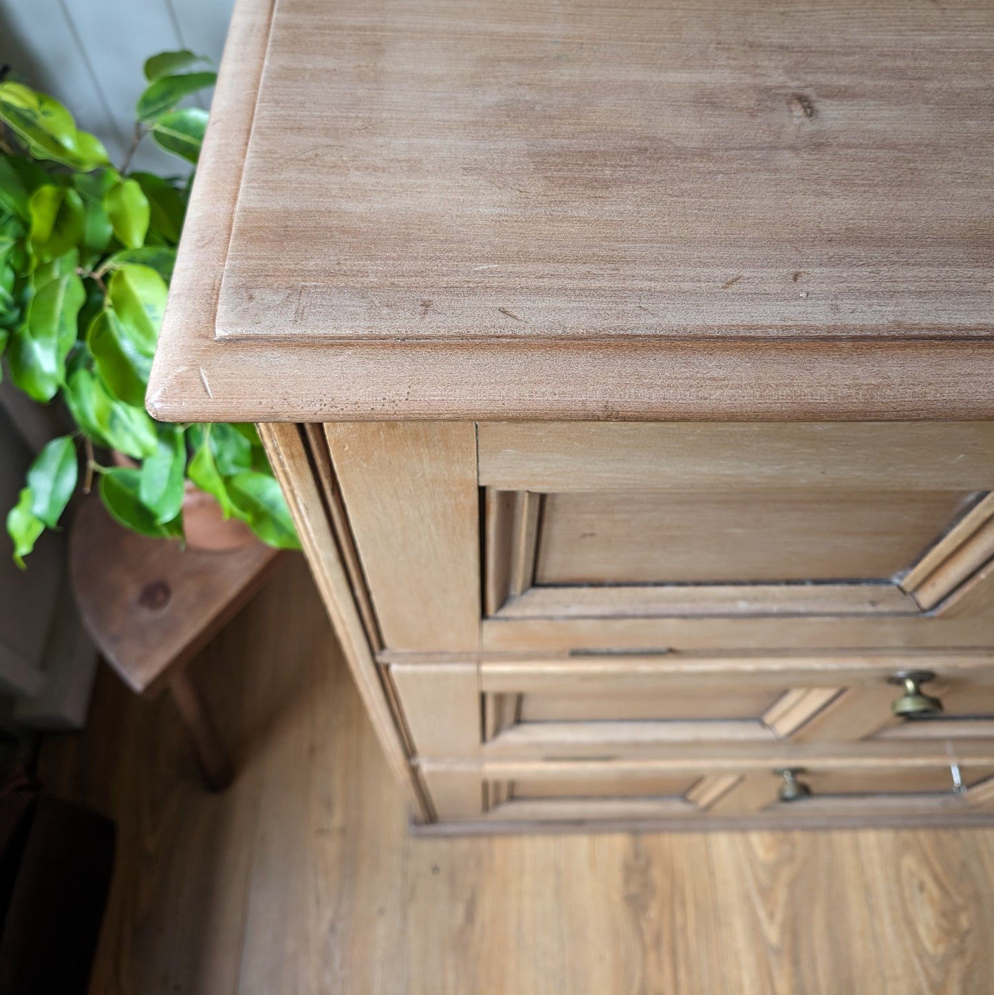 Large Antique Pine Cupboard