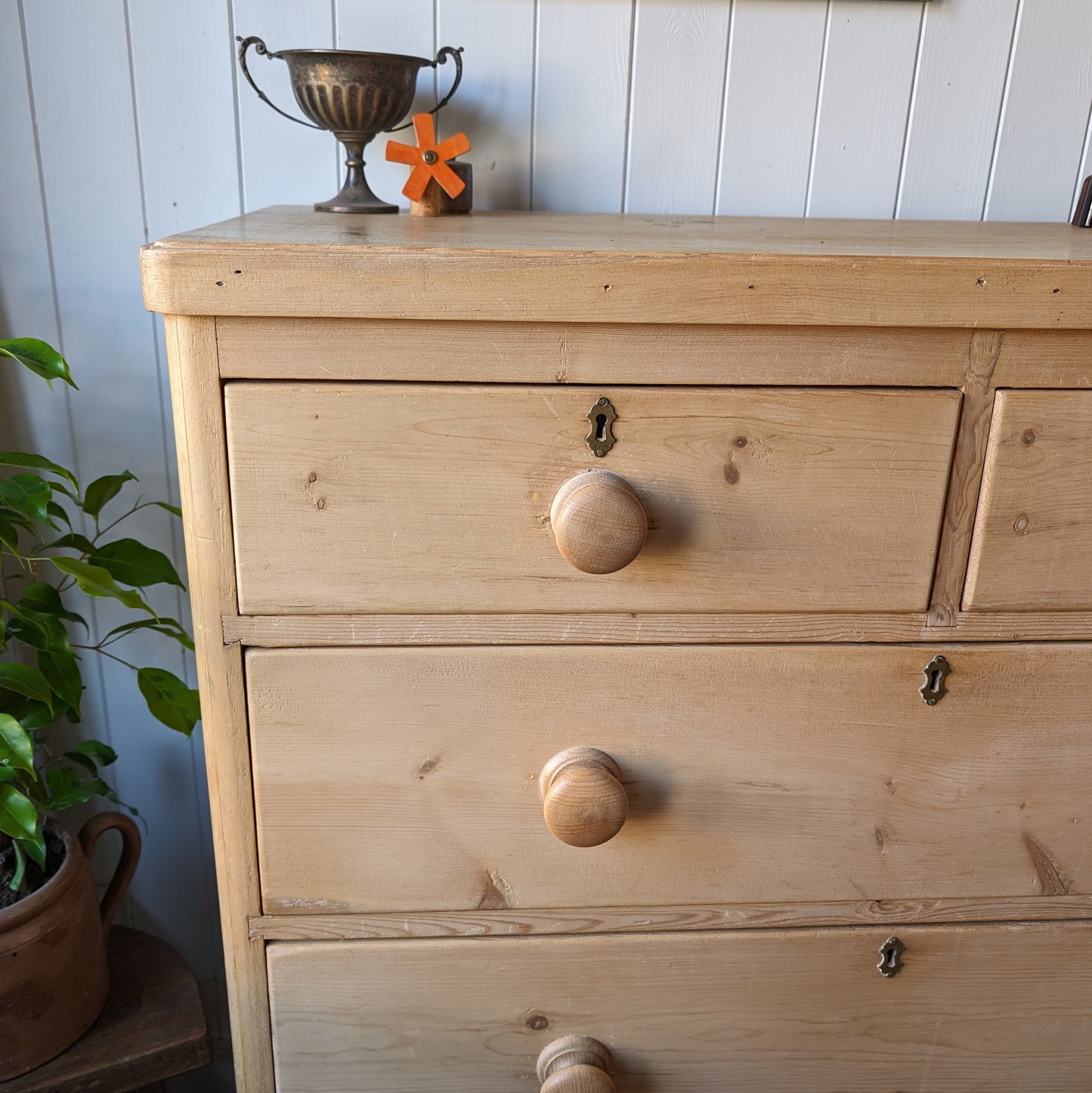 Victorian Pine Chest of Drawers