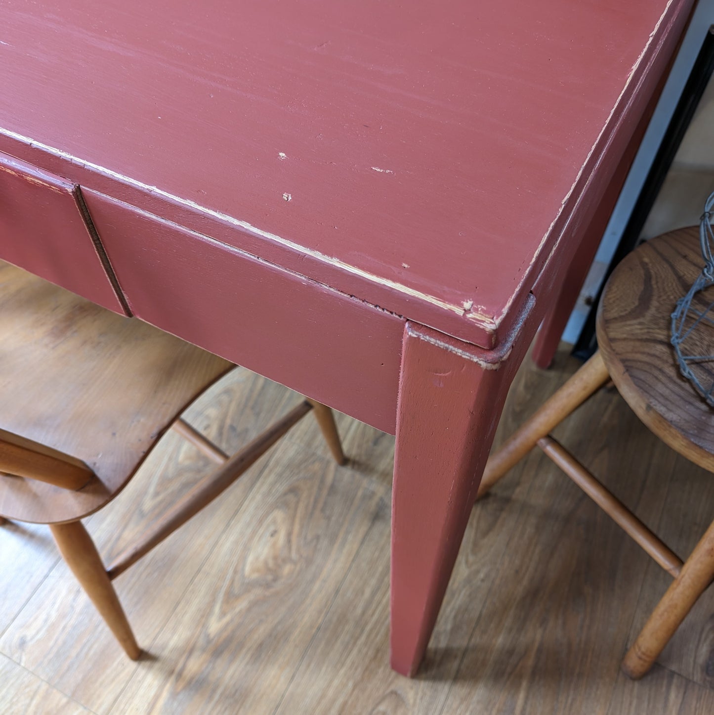 Vintage Painted Air Ministry Desk