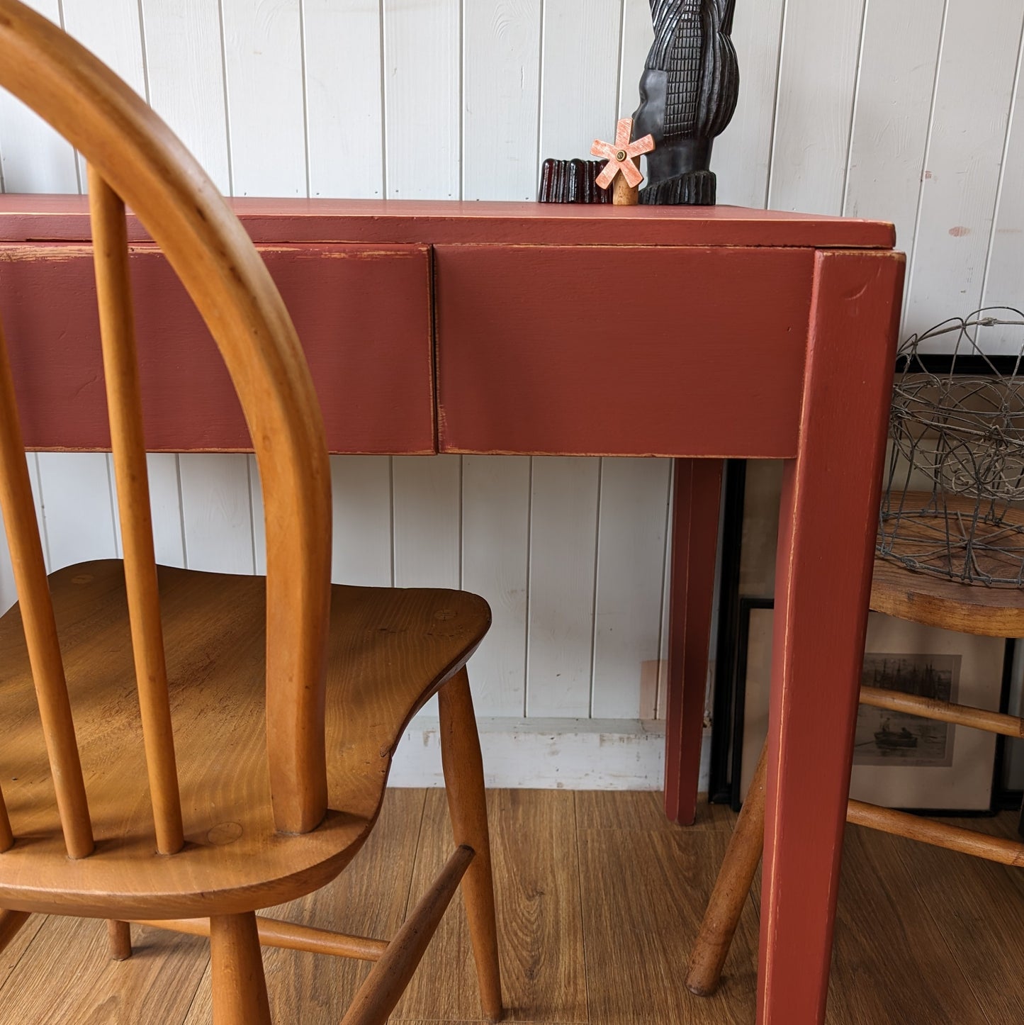 Vintage Painted Air Ministry Desk