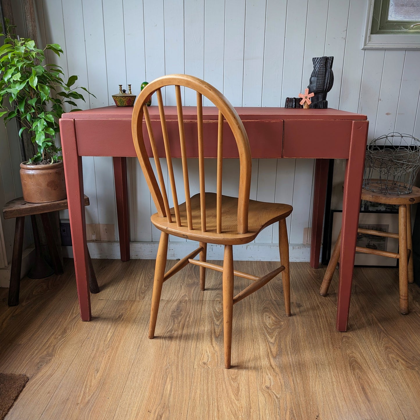 Vintage Painted Air Ministry Desk