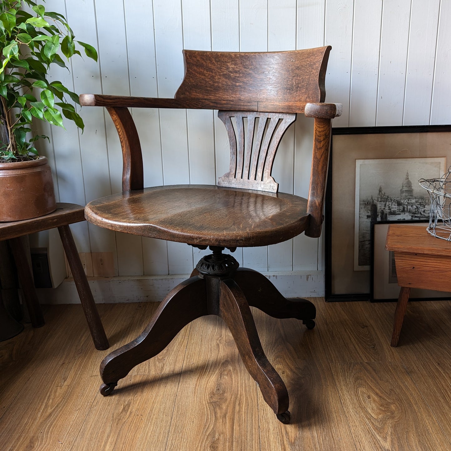 Antique Captains Chair