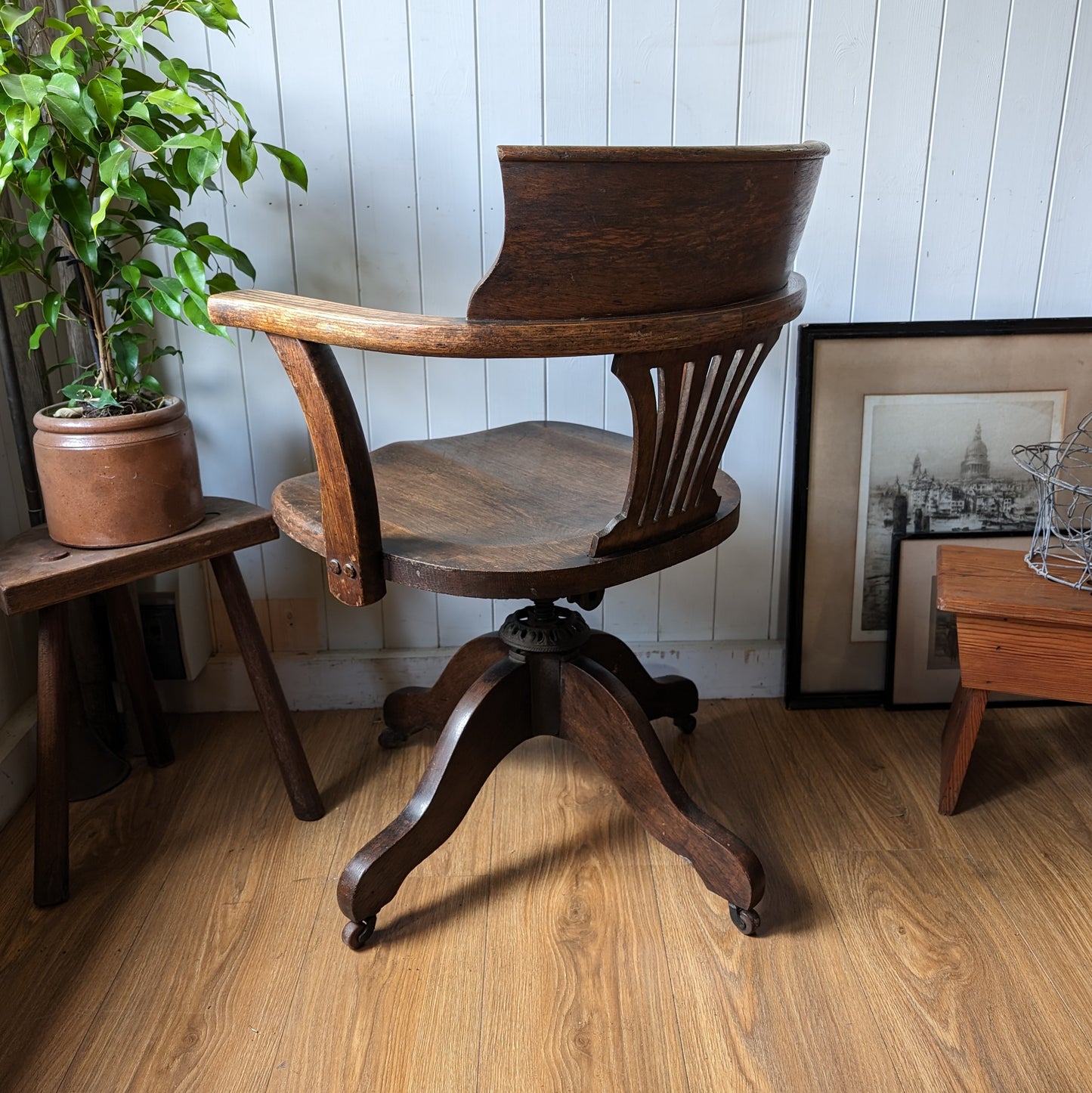 Antique Captains Chair