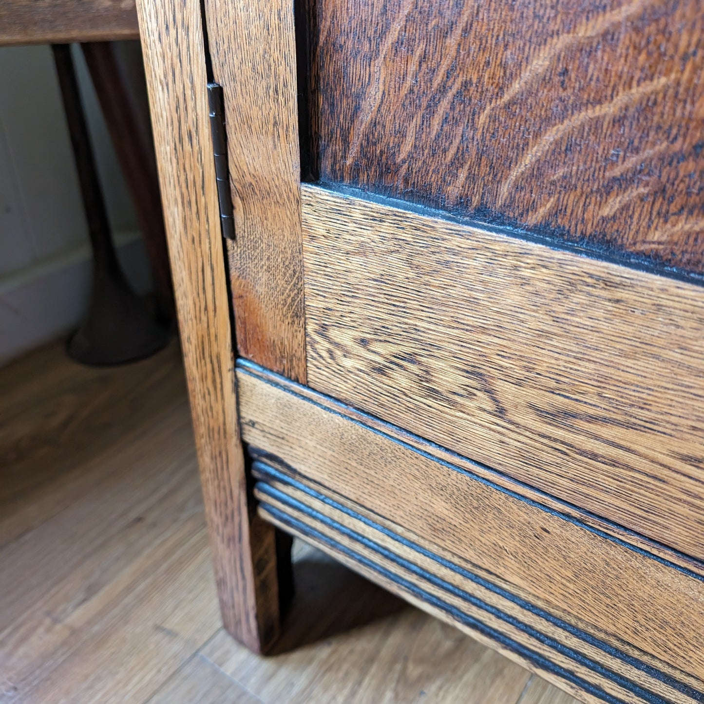 1930s Art Deco Oak Wardrobe