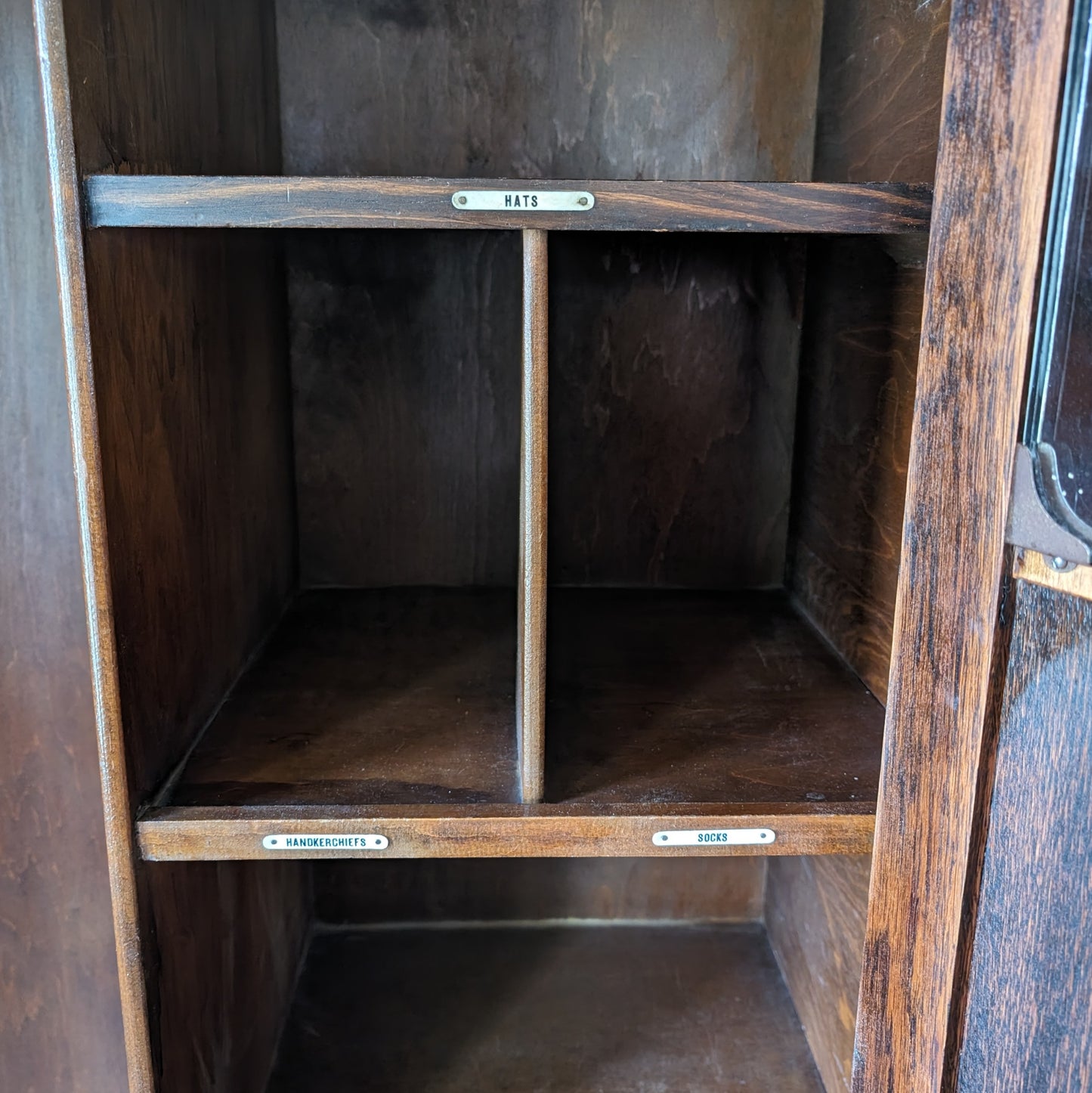 1930s Art Deco Oak Wardrobe