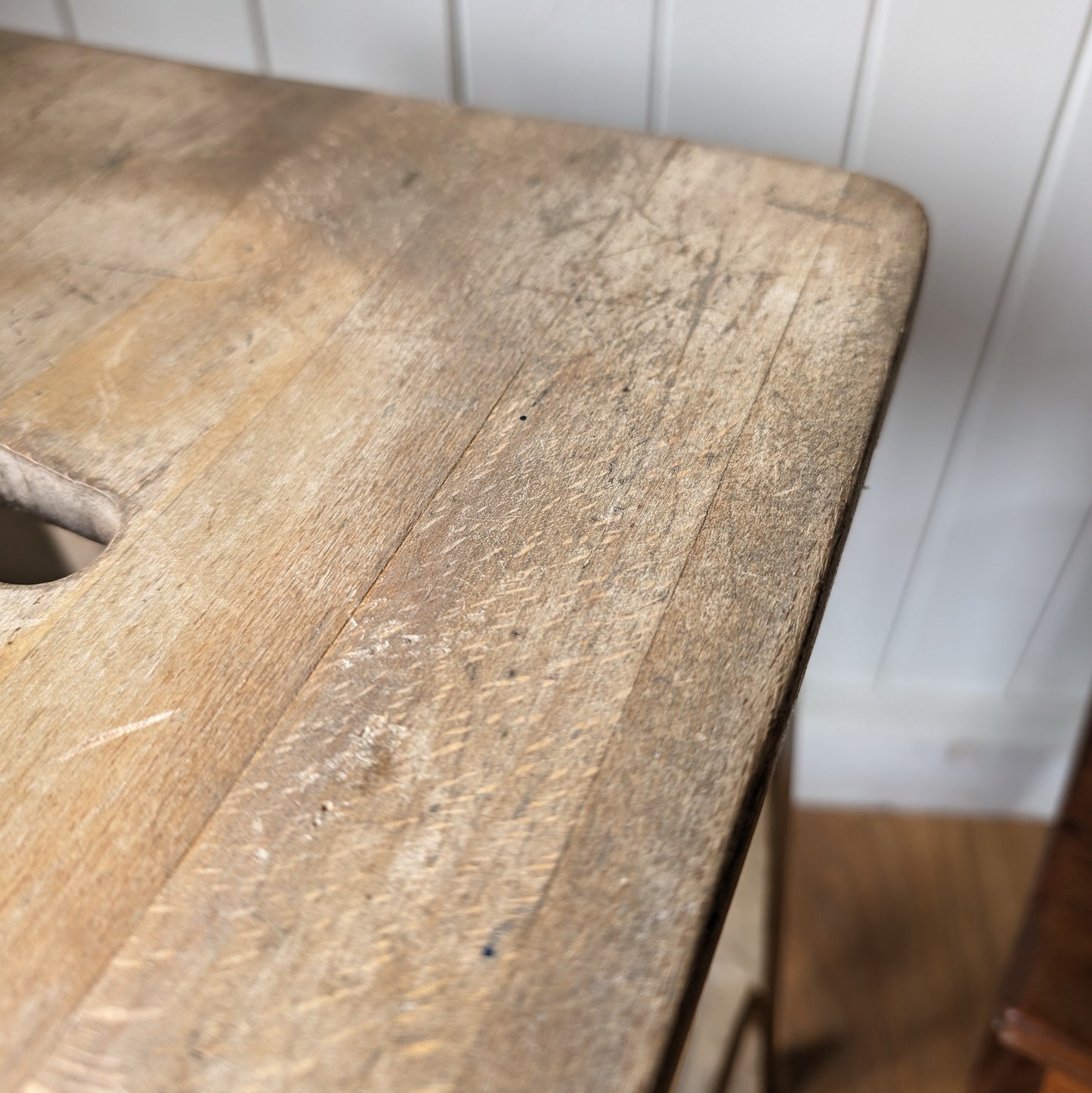 Rustic School Stool