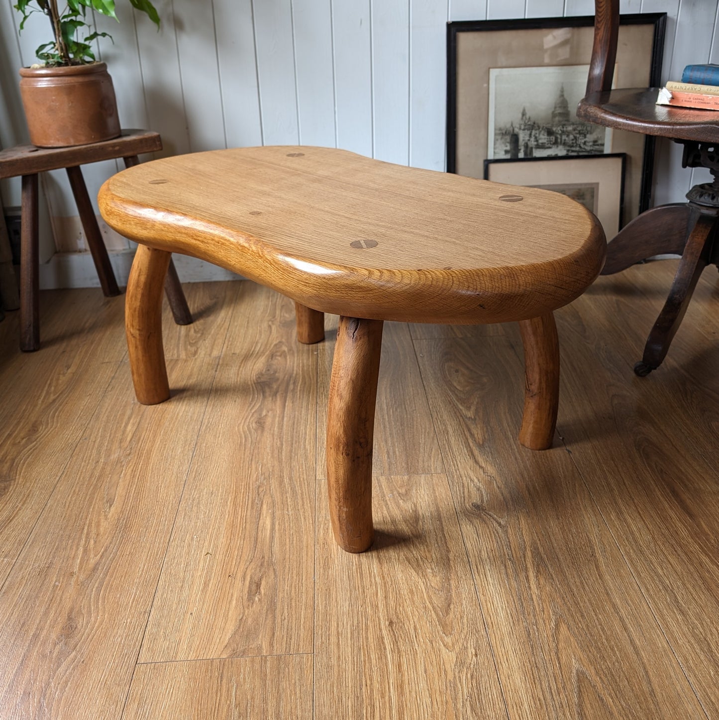 Mid Century Oak Coffee Table