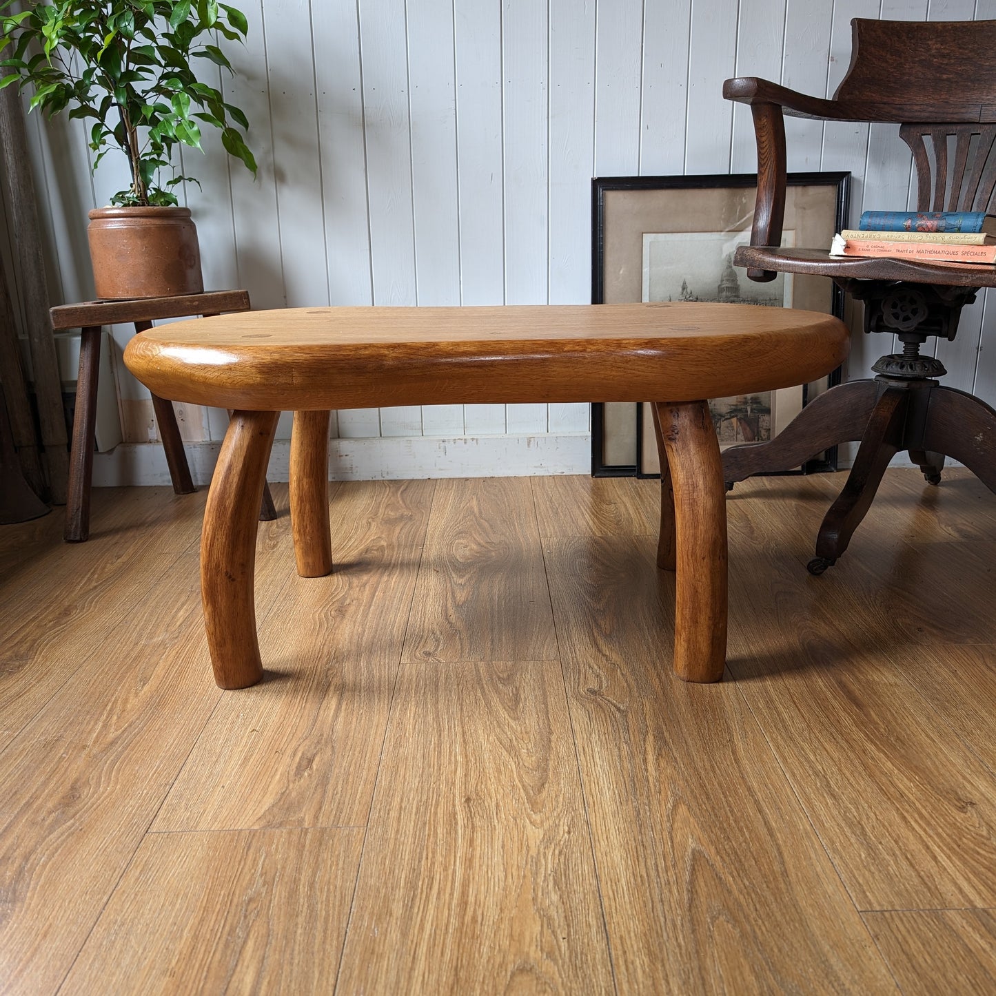 Mid Century Oak Coffee Table