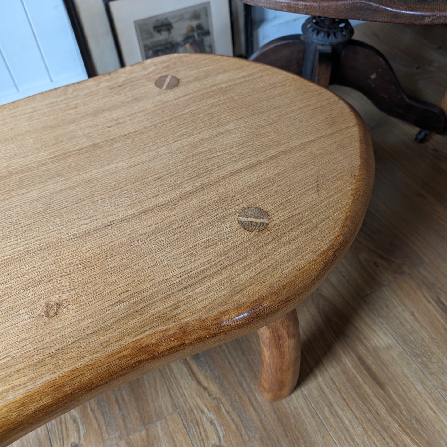 Mid Century Oak Coffee Table