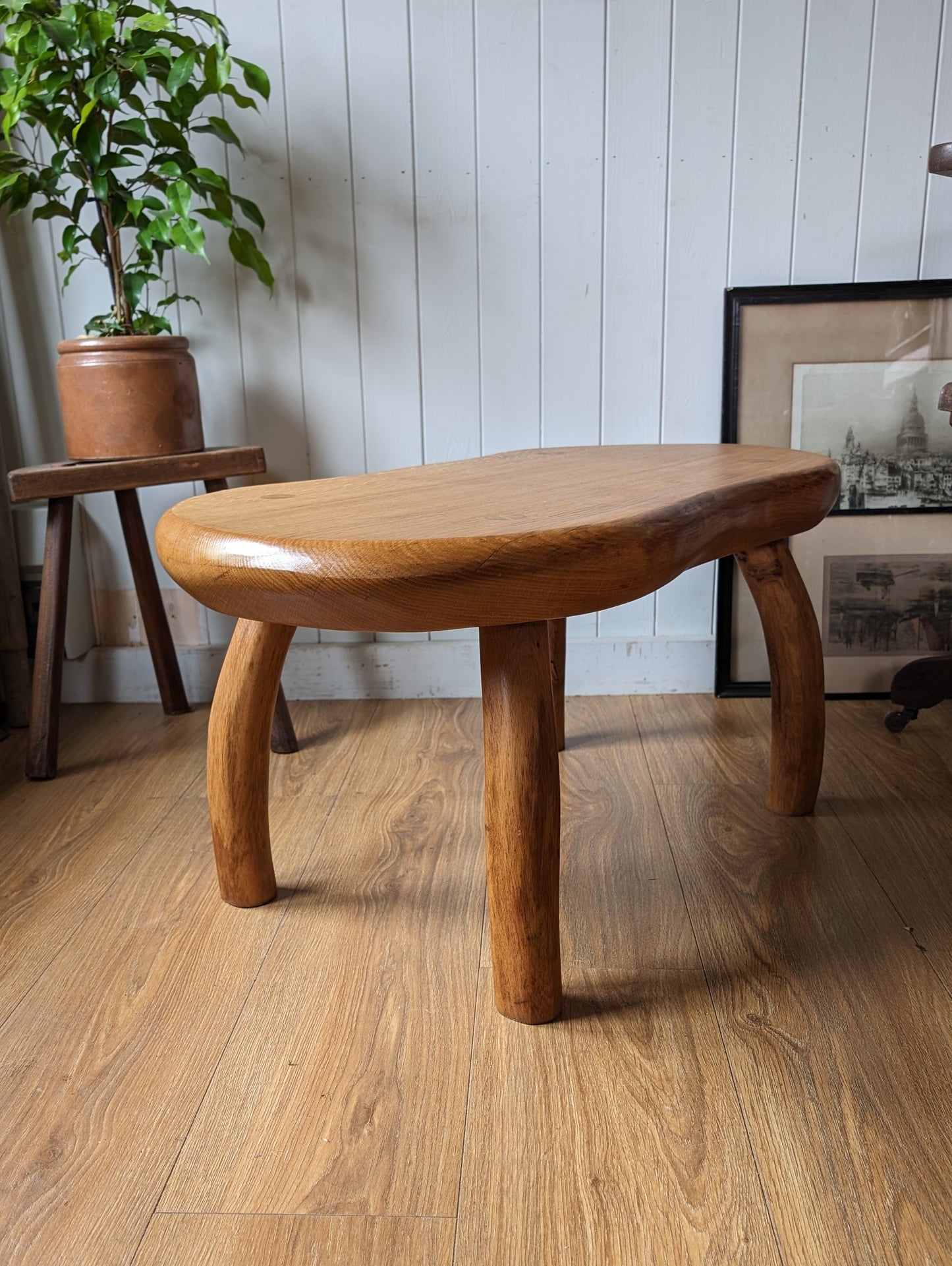 Mid Century Oak Coffee Table