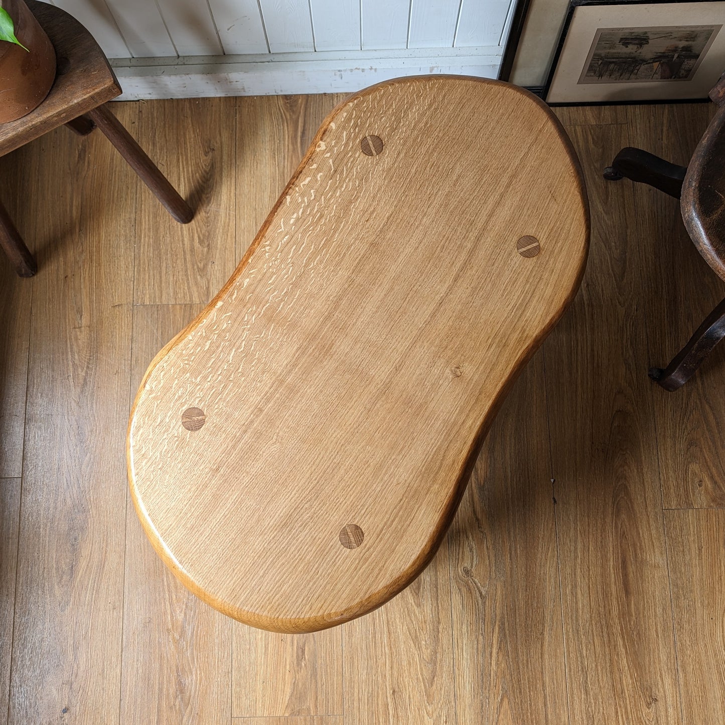 Mid Century Oak Coffee Table