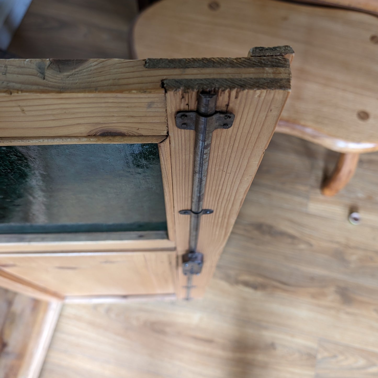 Antique Continental Pine Cupboard