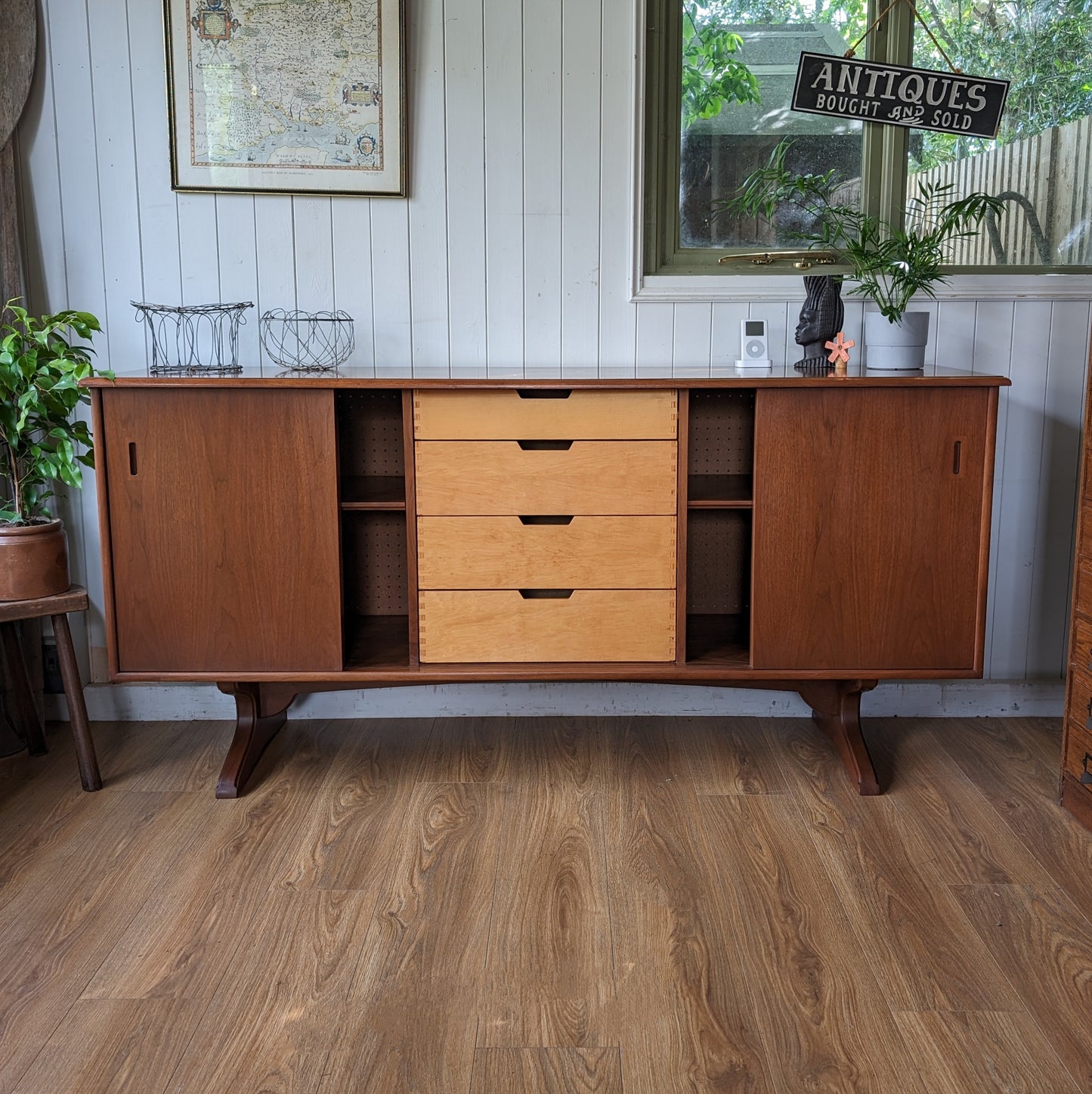 Large Mid Century Sideboard
