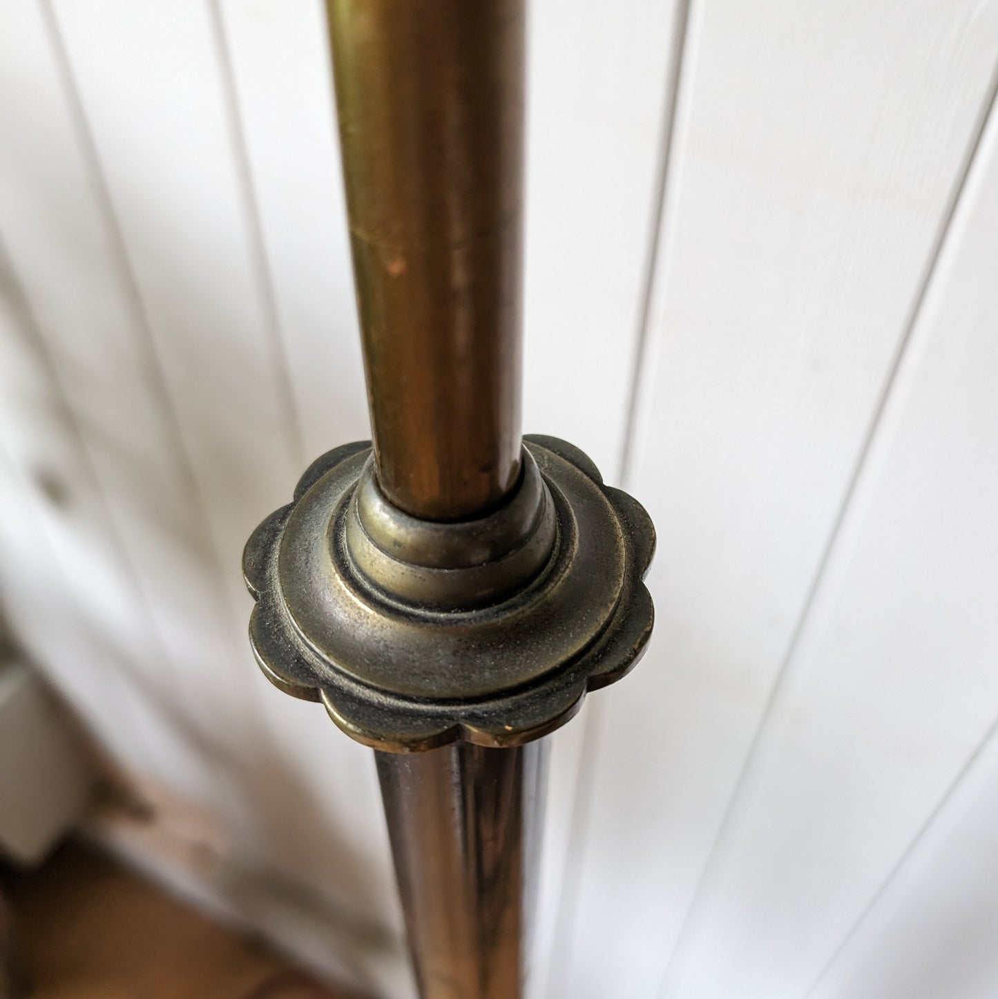 Antique Height Adjustable Floor Lamp
