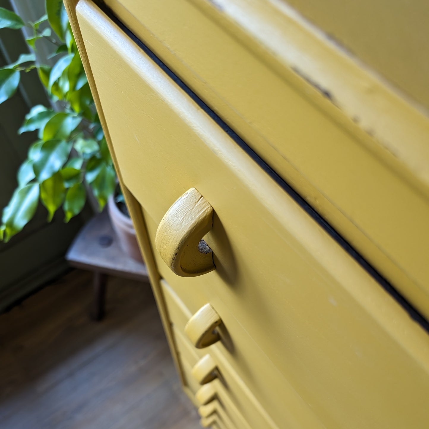 Painted Vintage Chest of Drawers