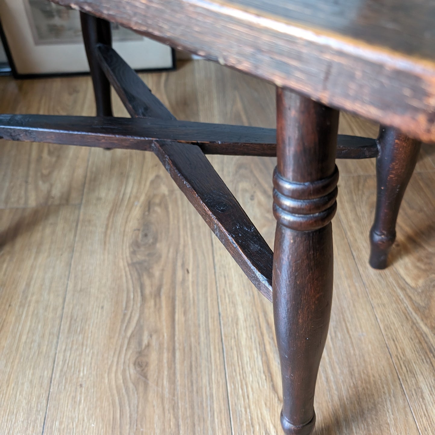 Victorian Pine Stool