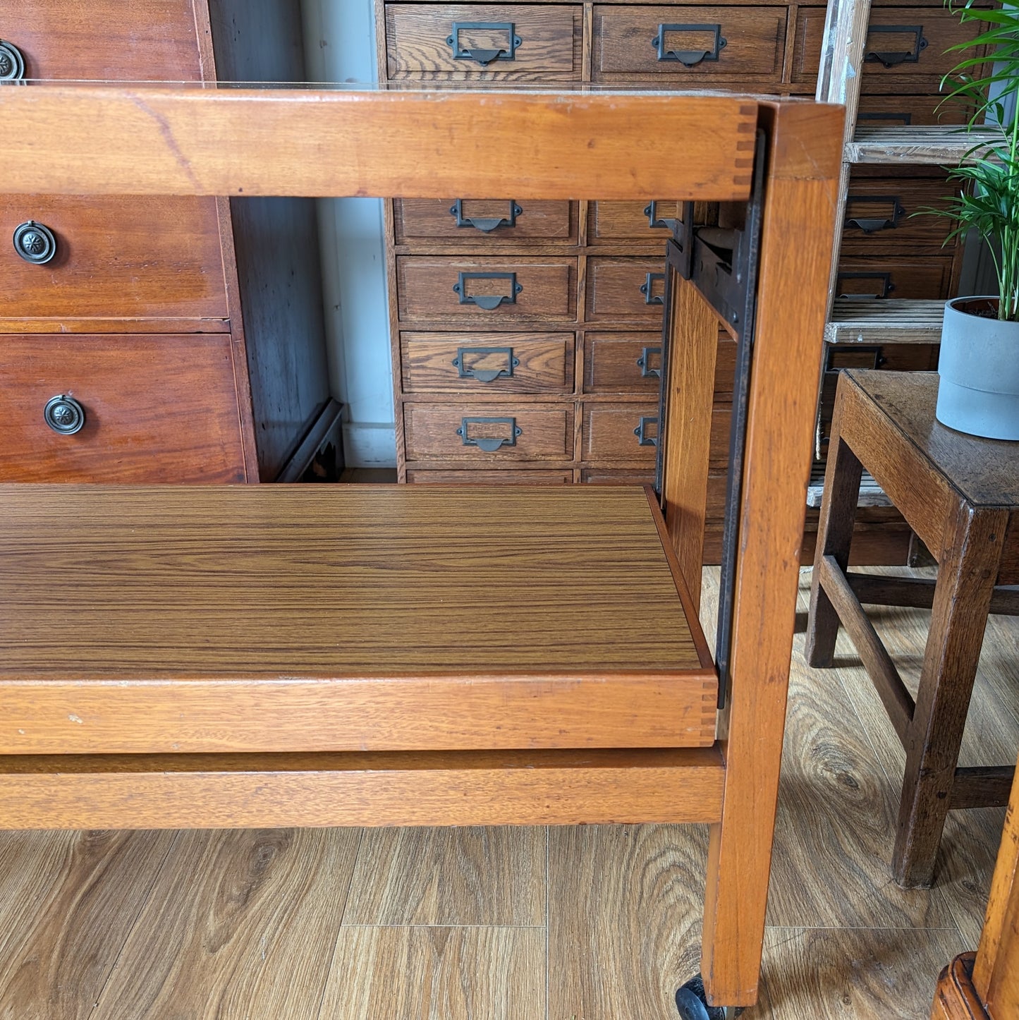 Mid Century Metamorphic Dining Table