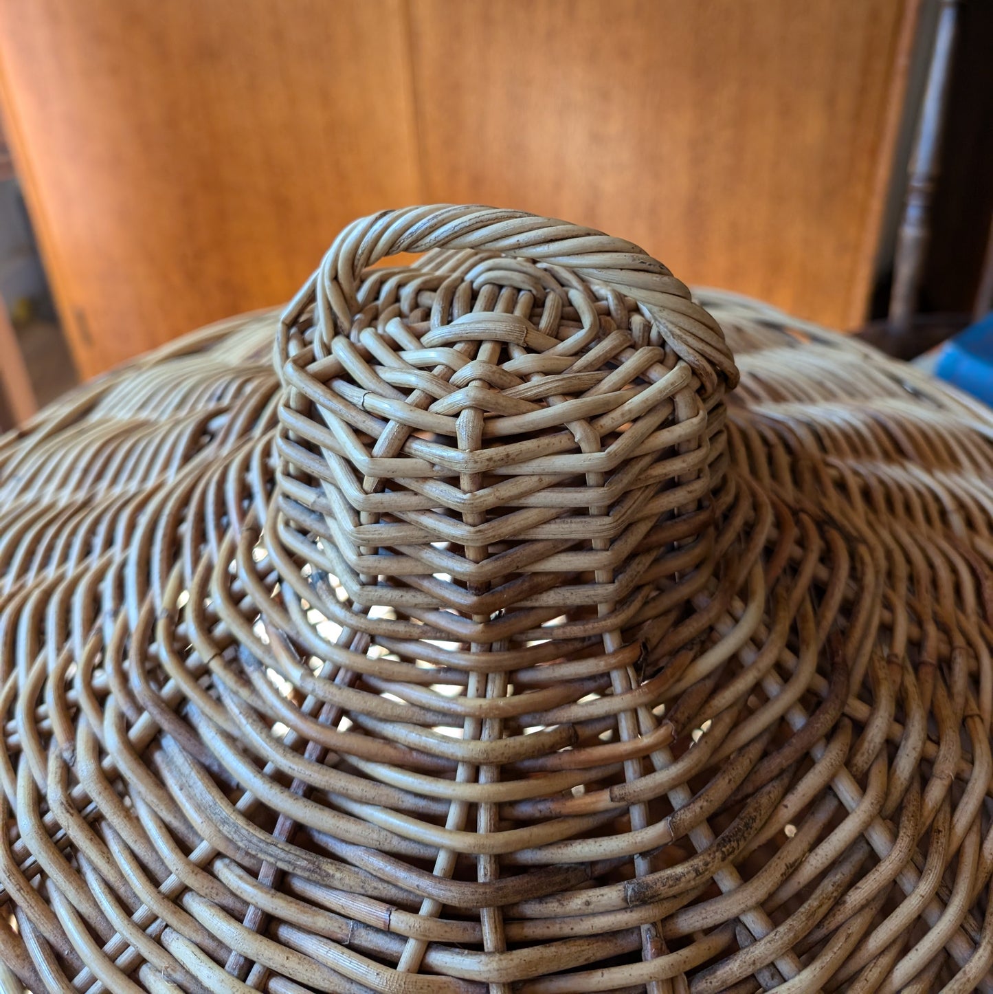 Large Vintage Laundry Basket