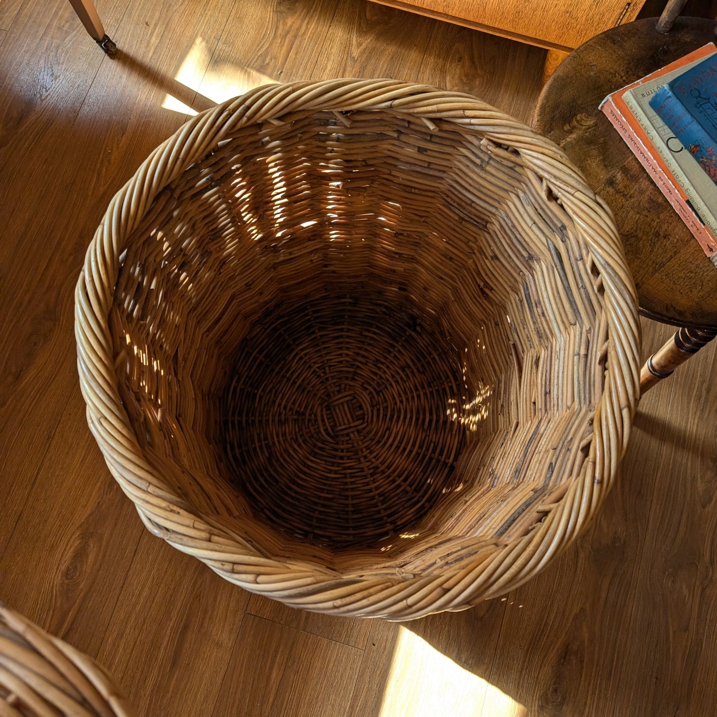 Large Vintage Laundry Basket