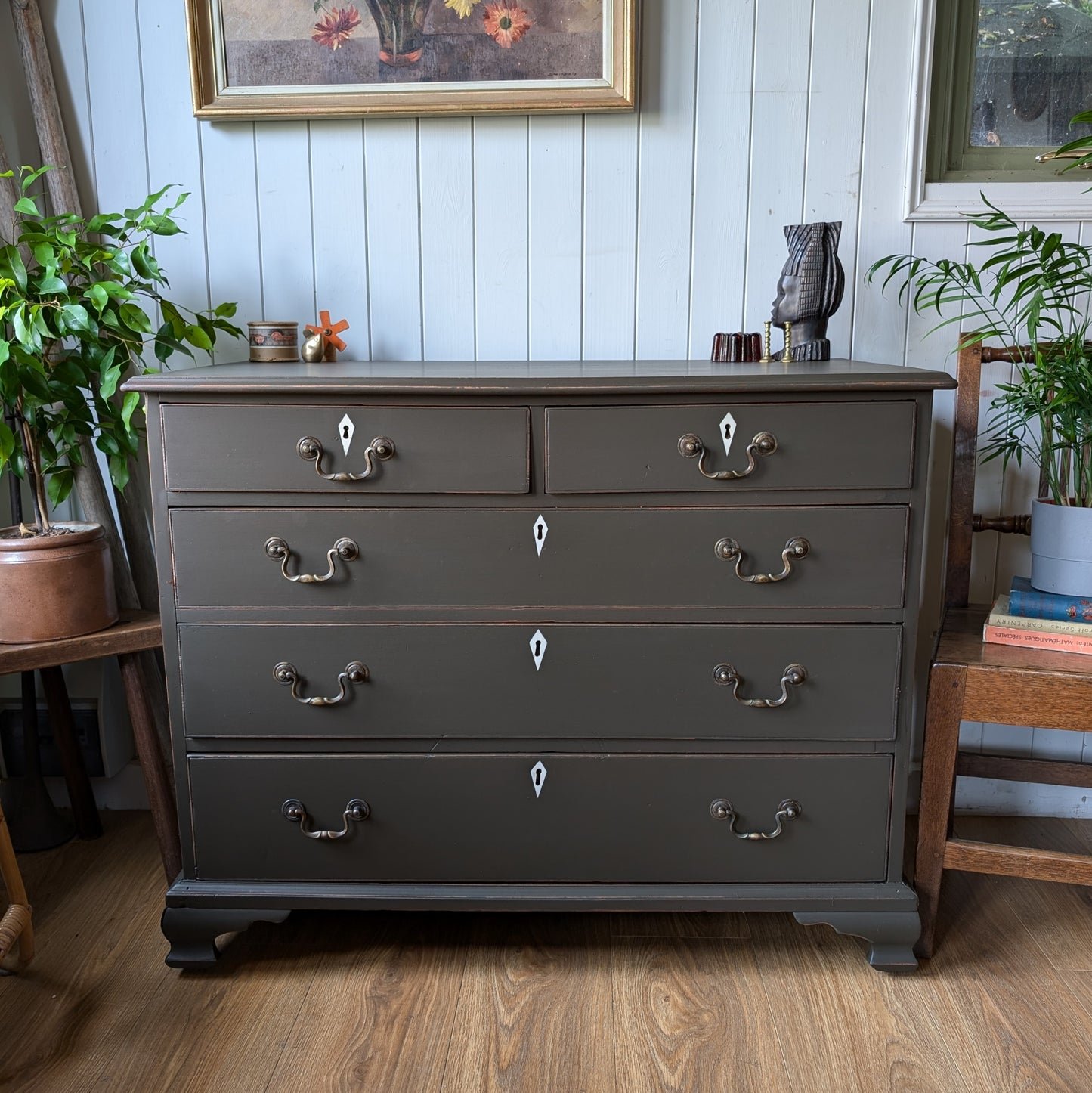Painted Georgian Chest of Drawers
