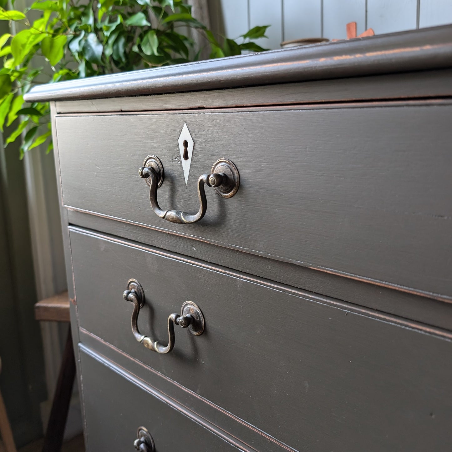 Painted Georgian Chest of Drawers