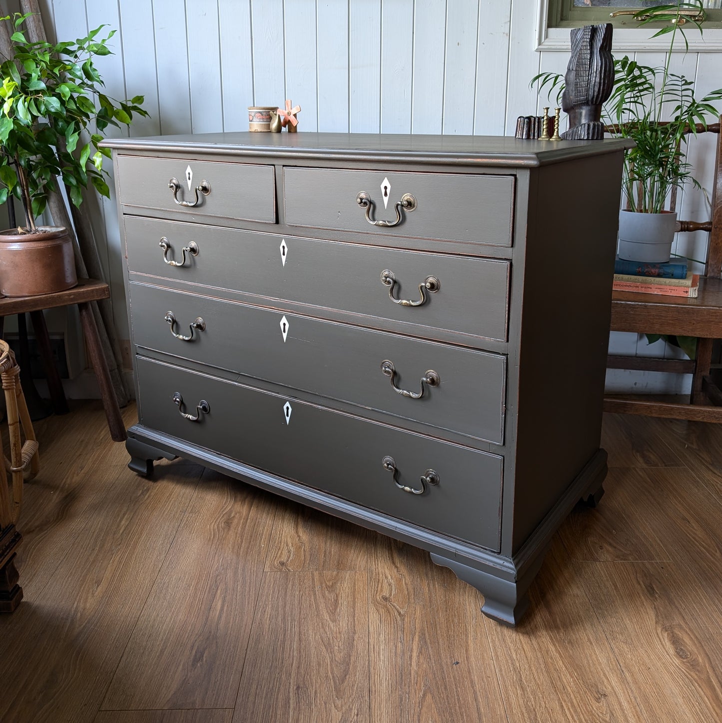 Painted Georgian Chest of Drawers