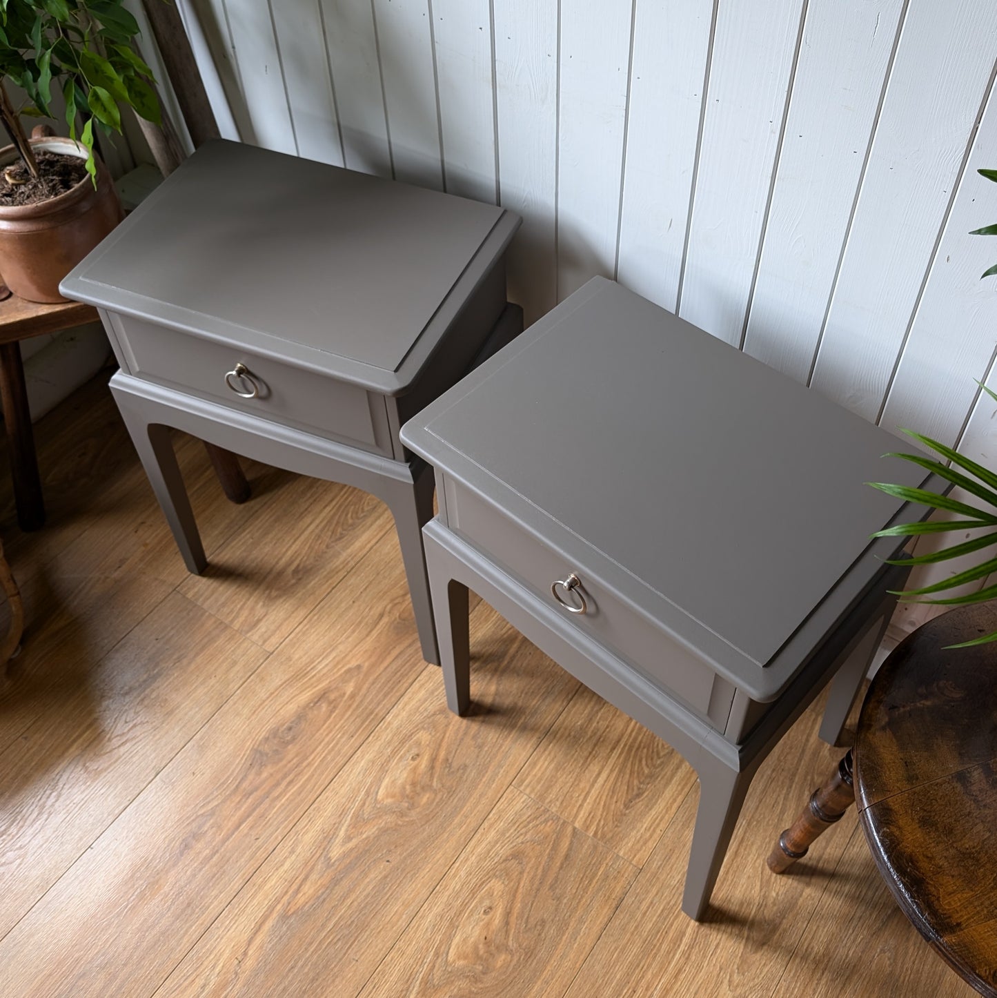 Vintage Stag Bedside Tables