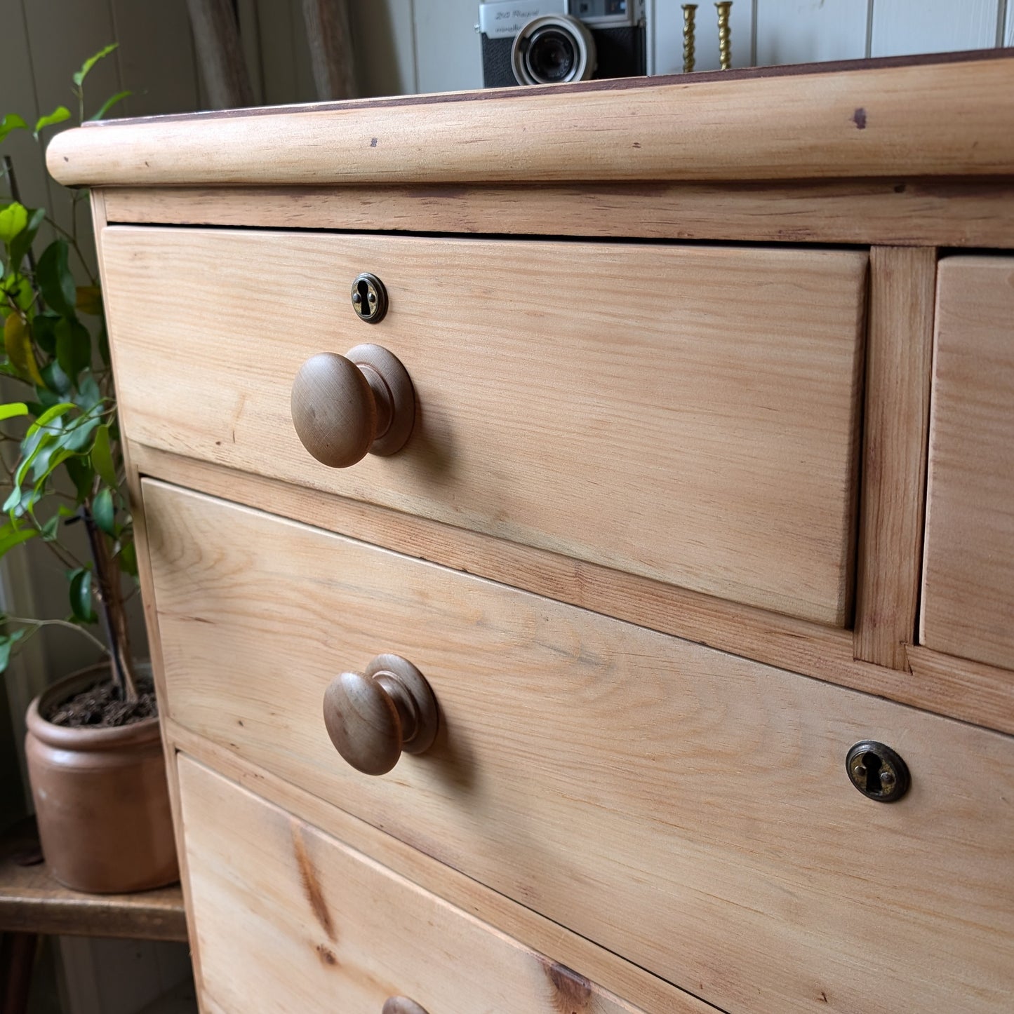 Victorian Pine Chest of Drawers