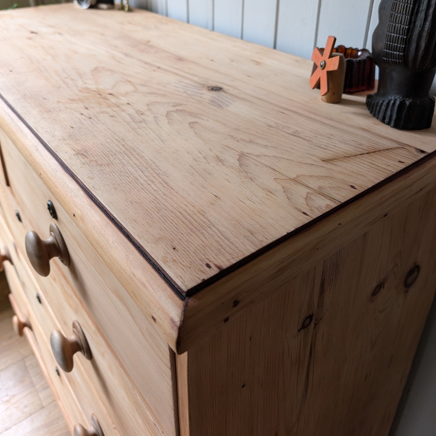 Victorian Pine Chest of Drawers
