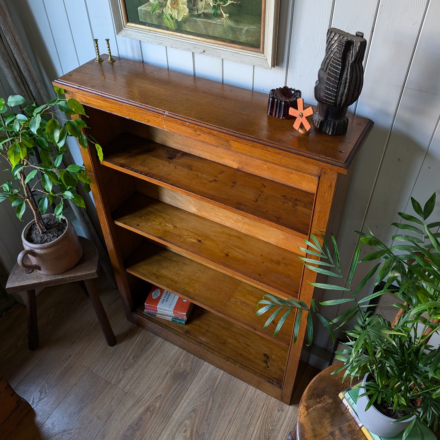 Vintage Oak Bookcase