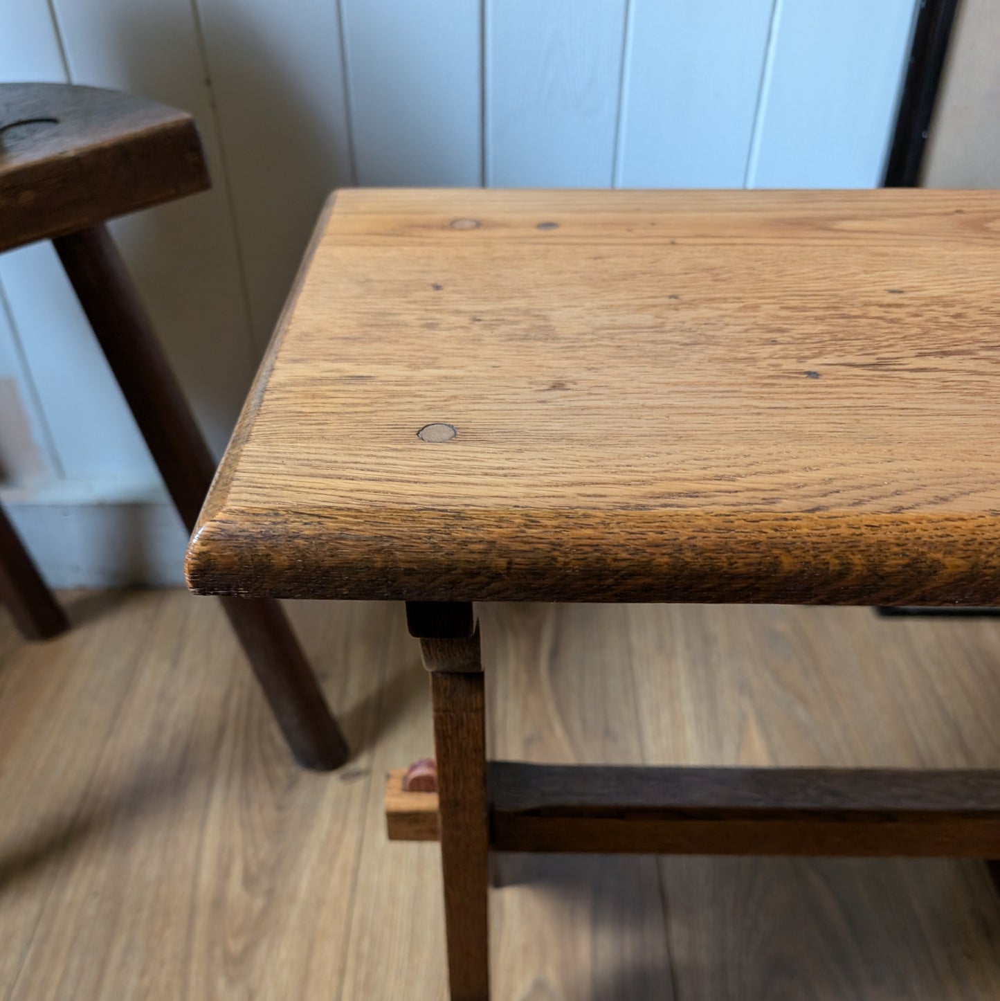 Small Antique Oak Side Table