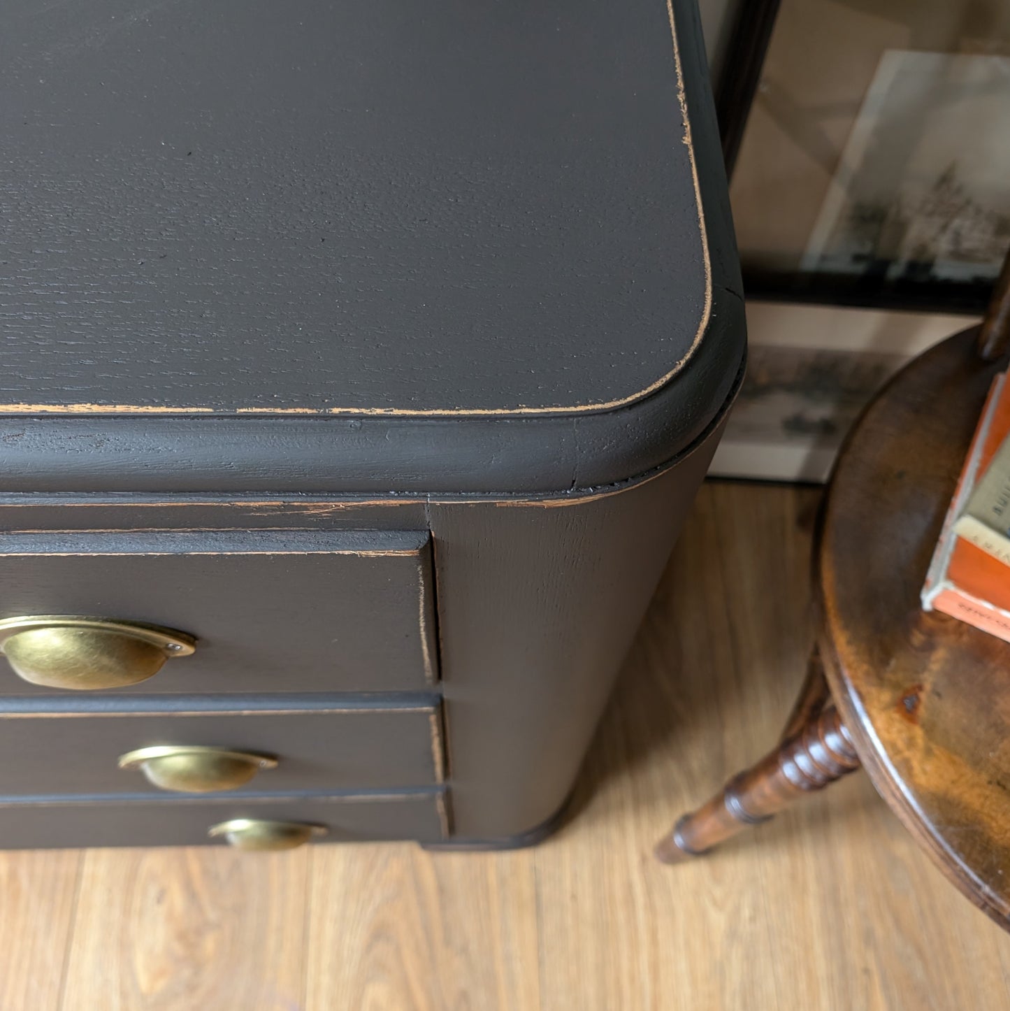 Small Vintage Painted Chest of Drawers