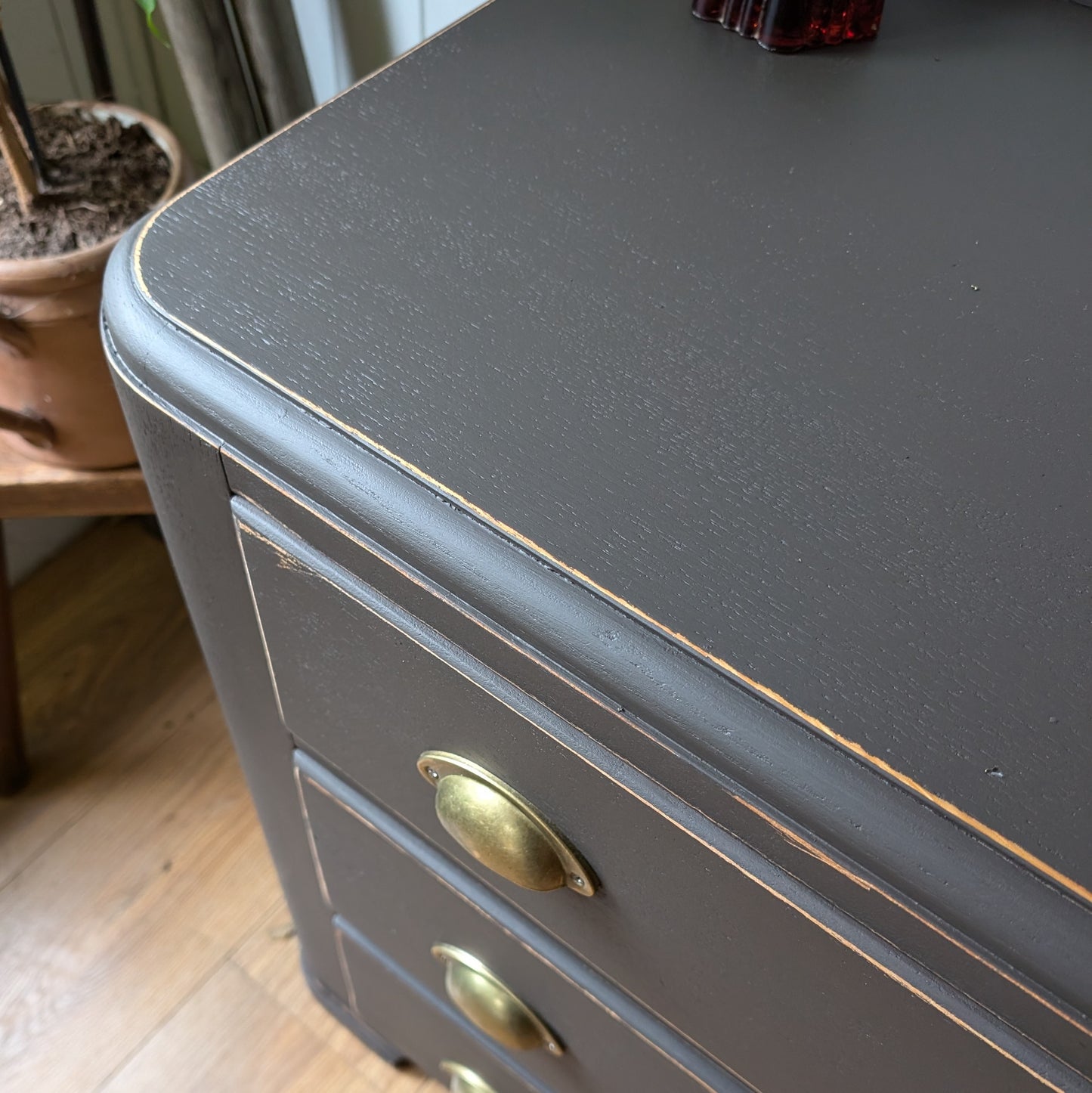 Small Vintage Painted Chest of Drawers