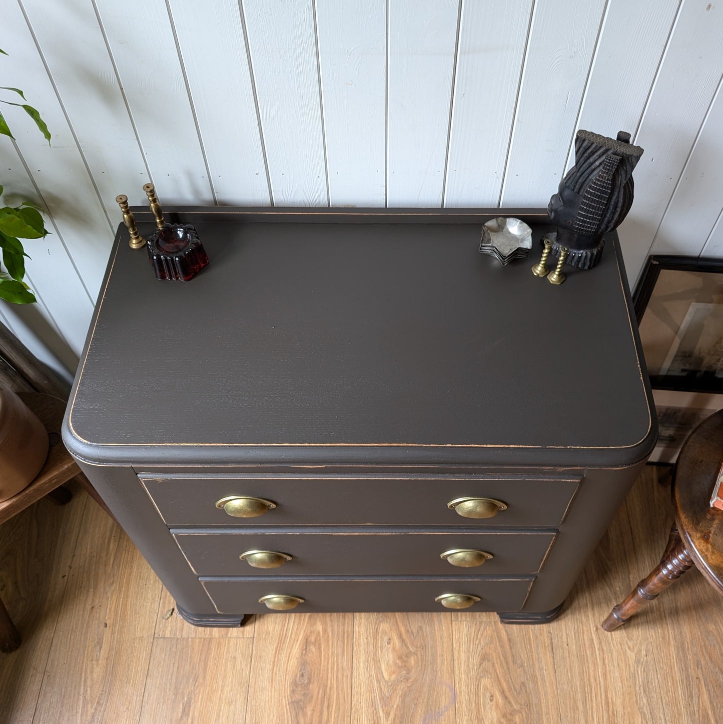 Small Vintage Painted Chest of Drawers