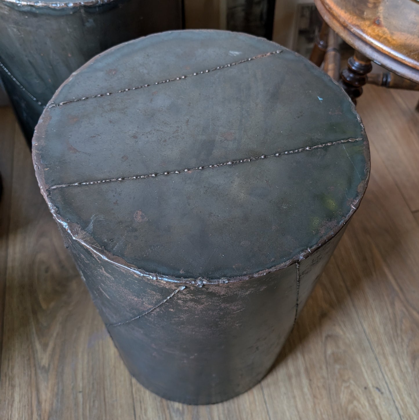Vintage Industrial Side Table