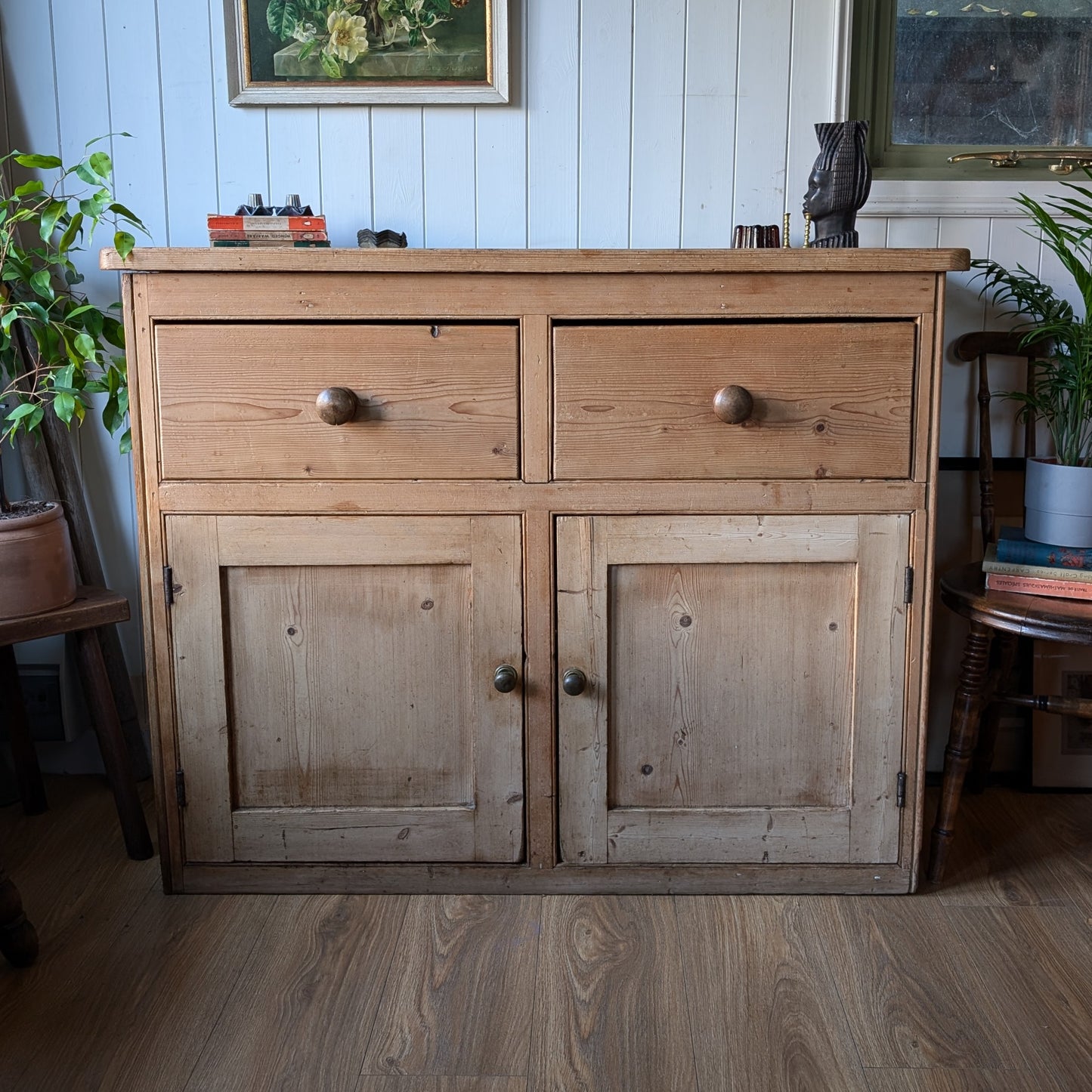 Victorian Pine Cupboard