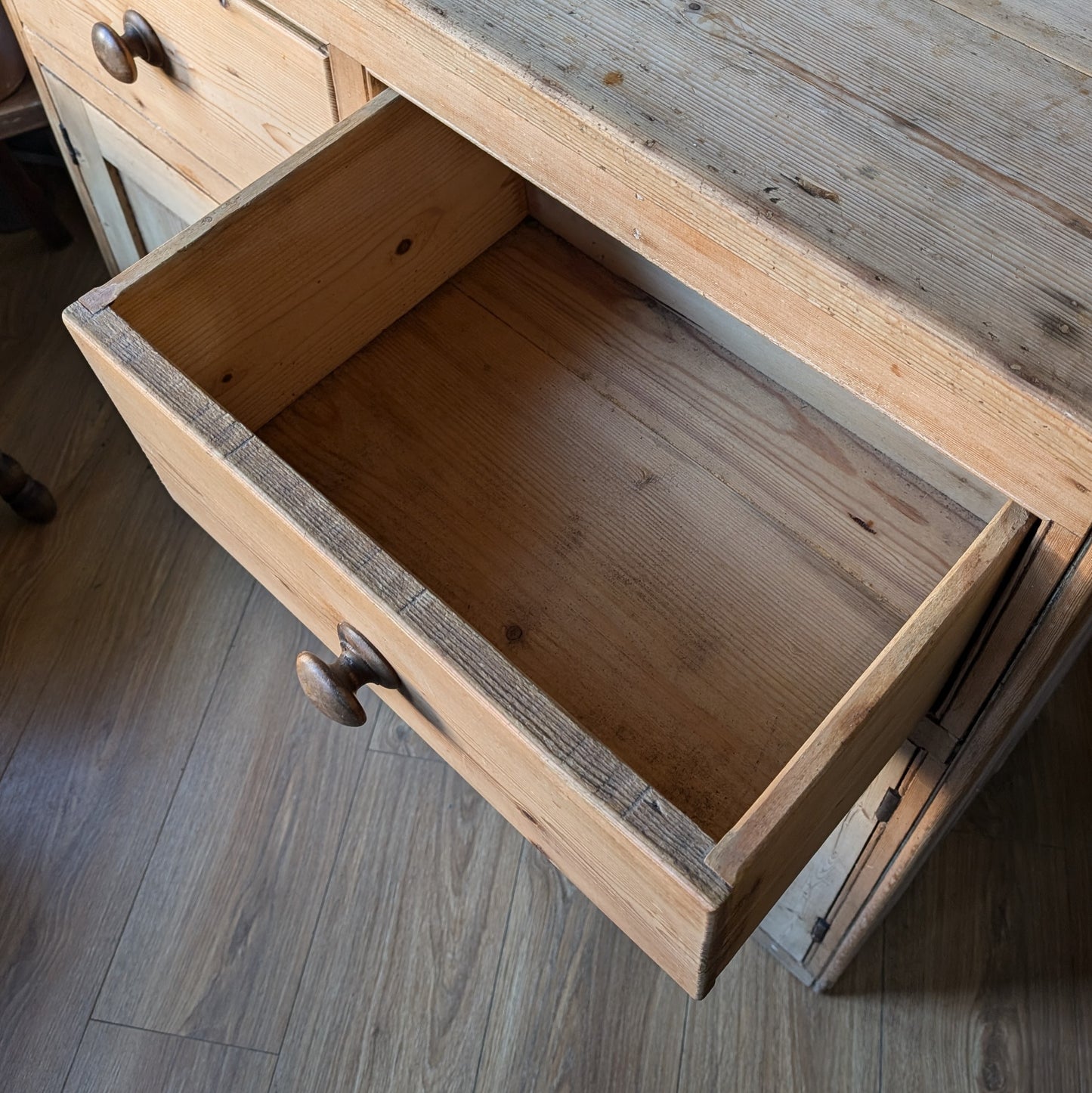 Victorian Pine Cupboard