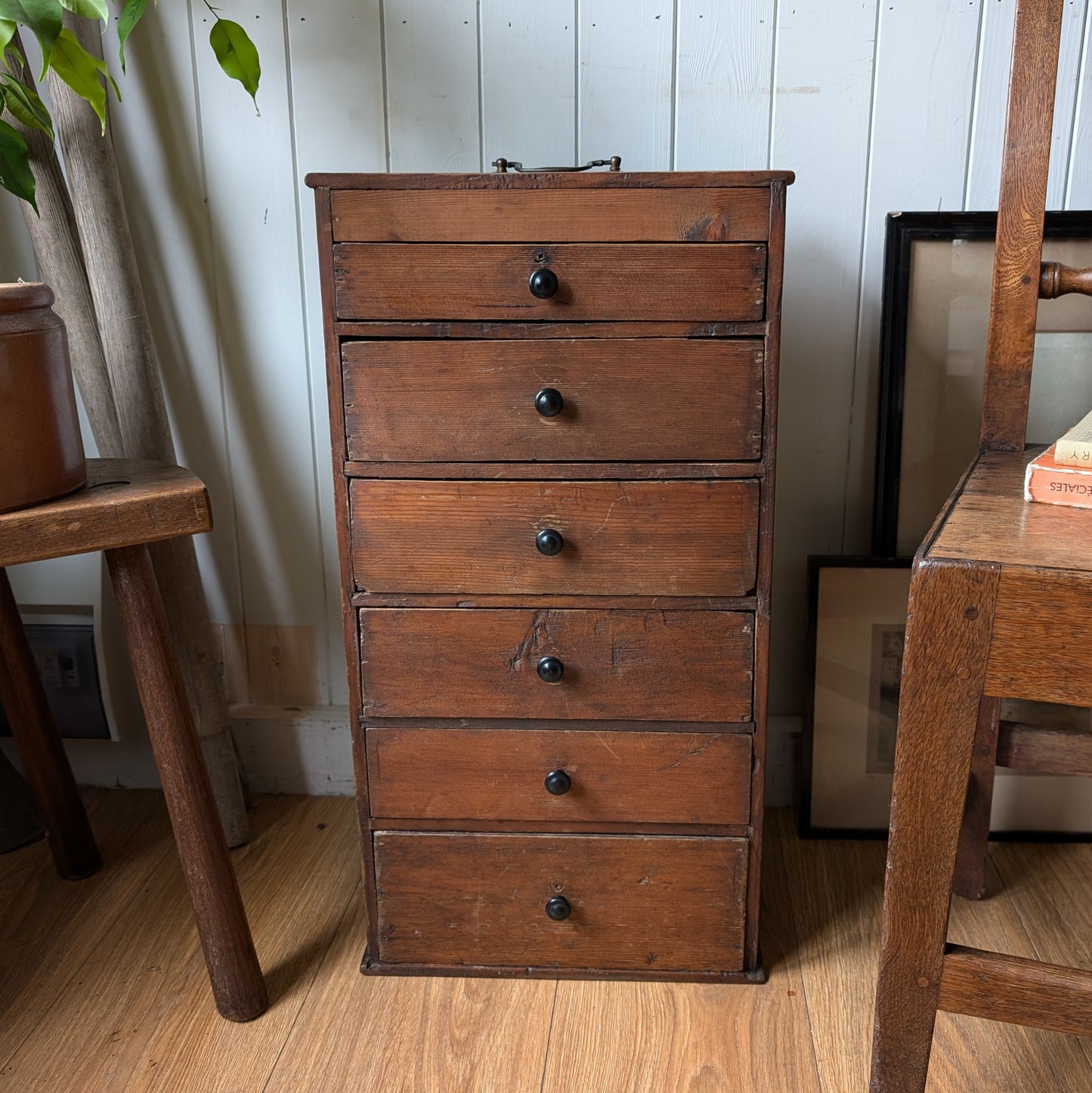 Small Victorian Workshop Drawers