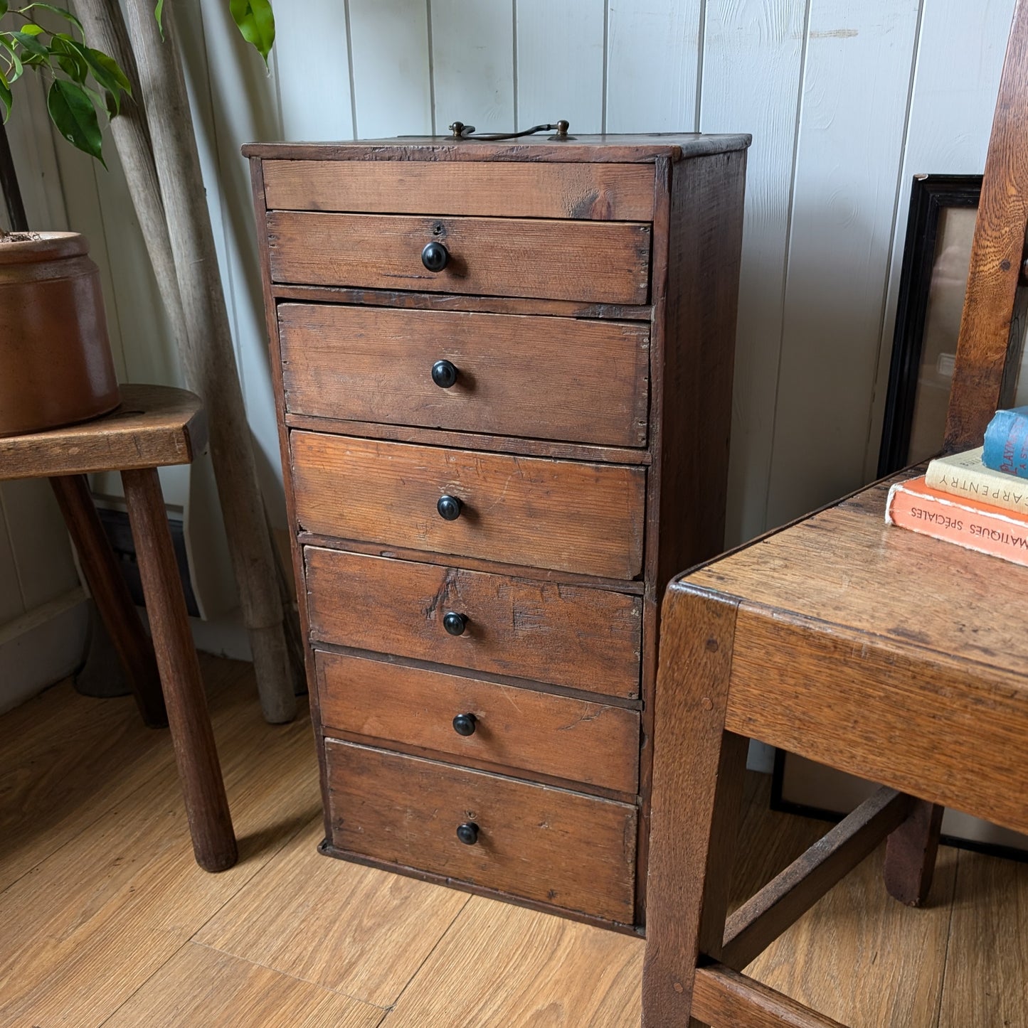 Small Victorian Workshop Drawers